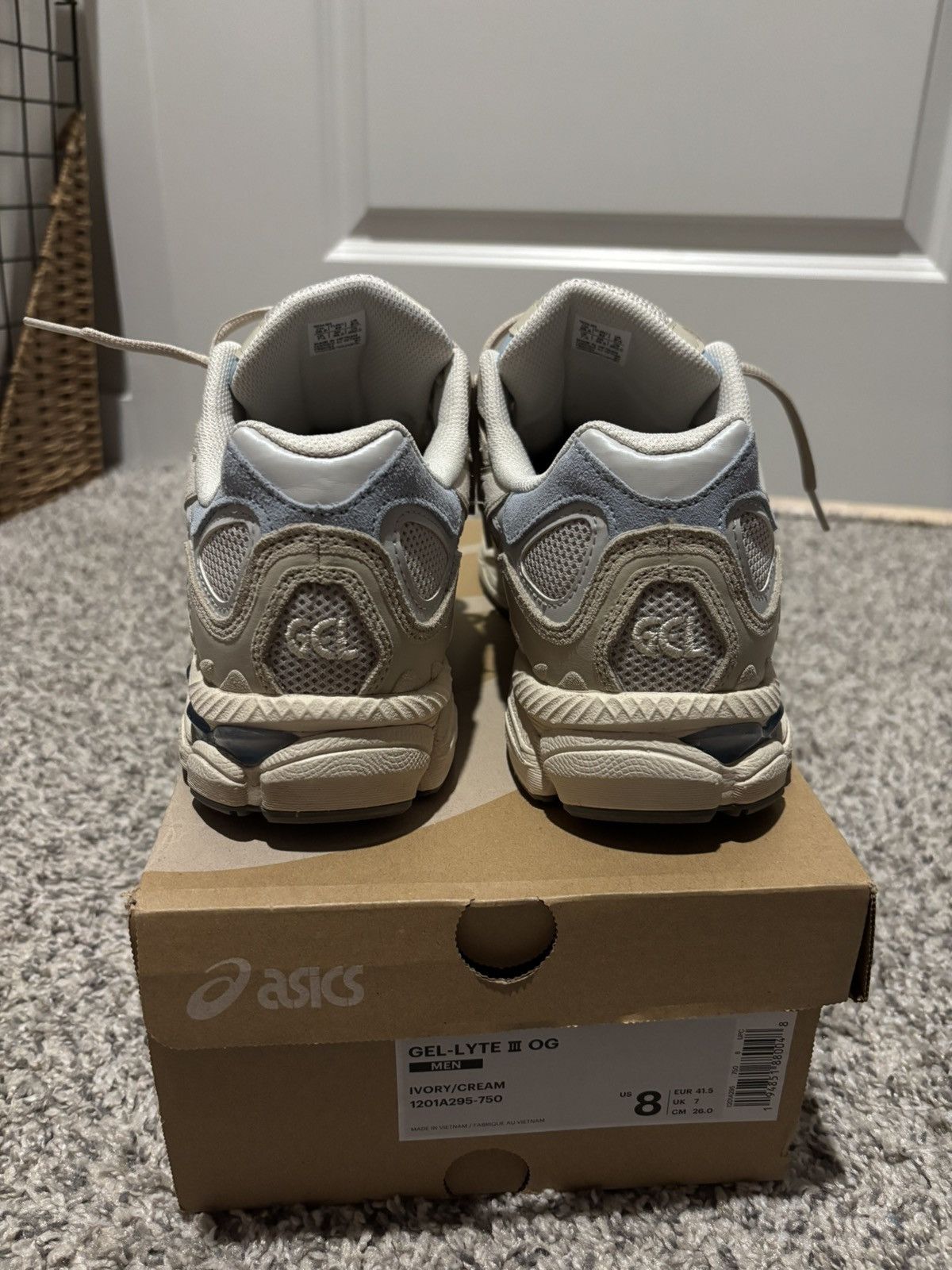 Asics asics gel-NYC smoke grey Size US 8.5 / EU 41-42 - 3 Thumbnail