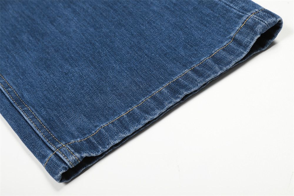 Jean Retro American street men's casual loose wide-leg jeans Size US 32 / EU 48 - 6 Thumbnail