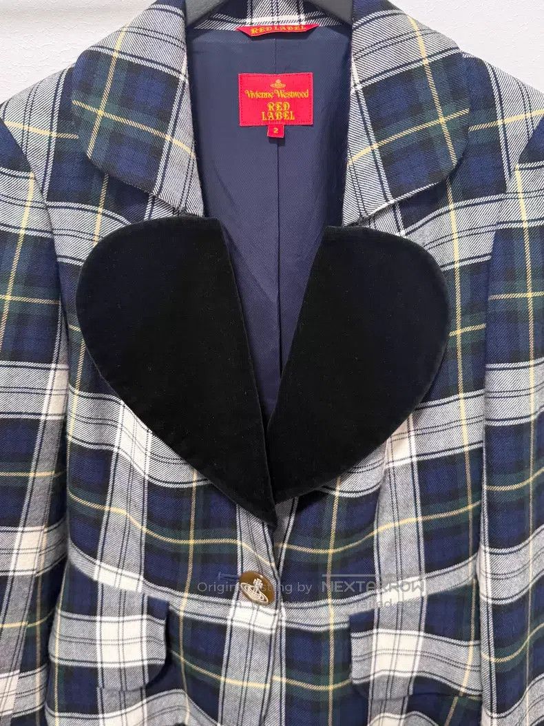 Vivienne Westwood Vivienne Westwood Velvet Heart Collar Set, Vintage Second- Size M / US 6-8 / IT 42-44 - 5 Thumbnail
