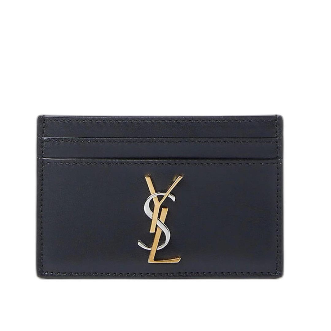 Saint Laurent Paris o1b1hav110125 Size: OS / Cassandre Card Case in Black Size ONE SIZE - 1 Thumbnail