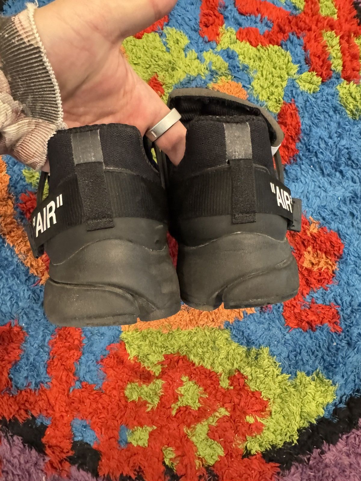 Nike × Off-White Off White X Nike Presto Black Size US 10 / EU 43 - 5 Thumbnail
