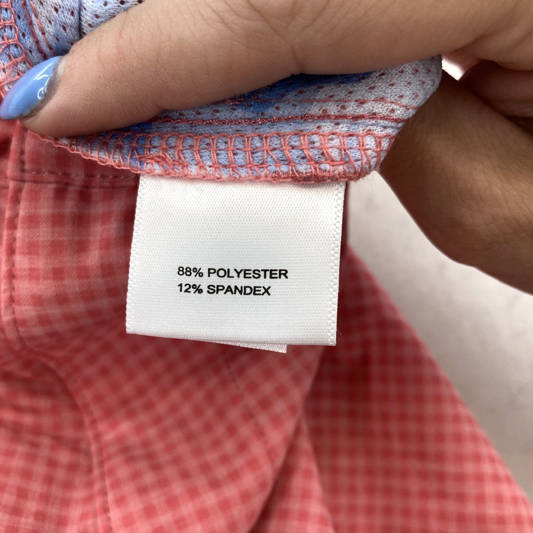 Peter Millar Peter Millar Mens Shorts 32 Gingham Performance Golf Stretch Lightweight Summer Size US 32 / EU 48 - 5 Thumbnail