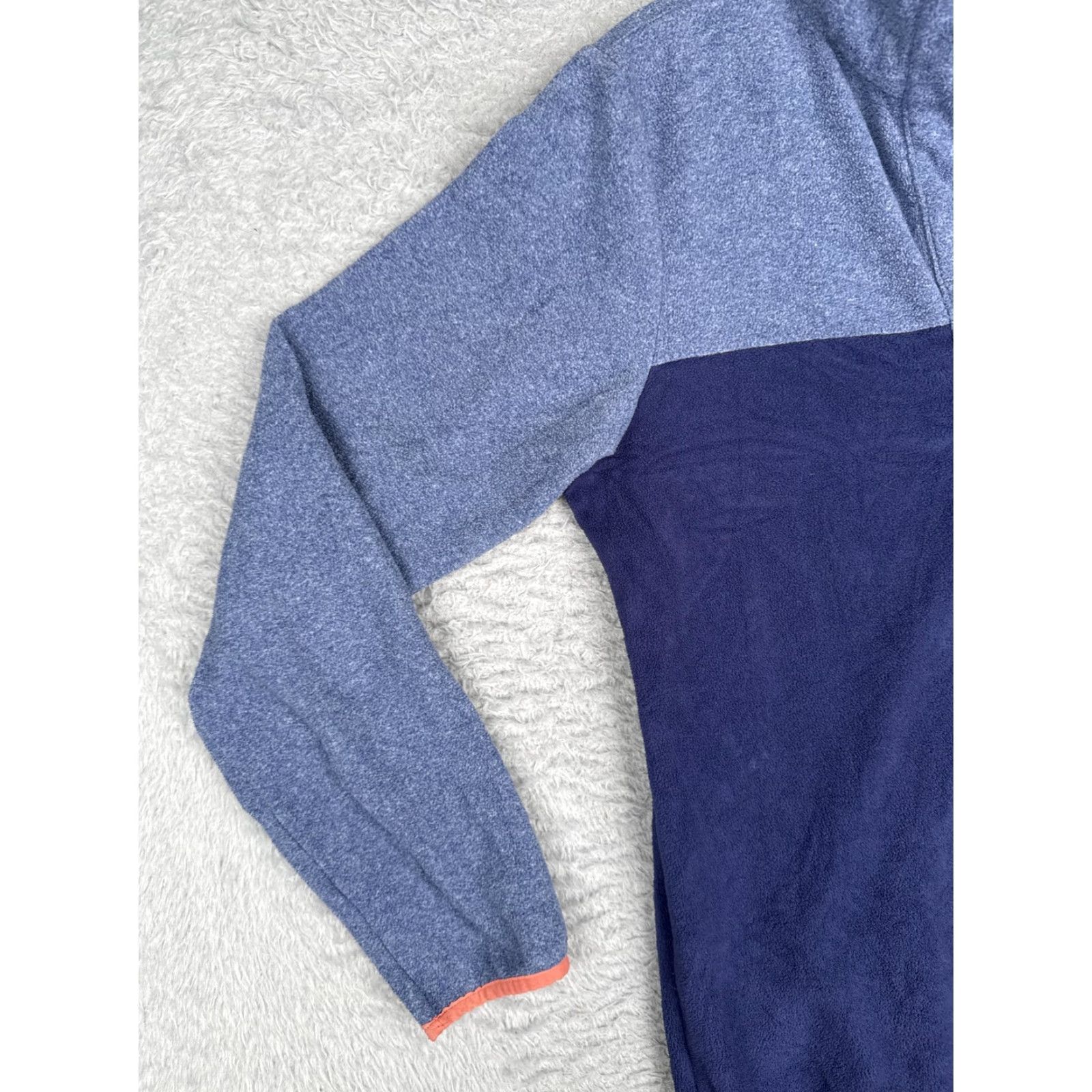 Vintage Columbia Sweater Womens Small Blue Coral Fleece Snap Pullover Outdoor Hiking Size S / US 4 / IT 40 - 3 Thumbnail