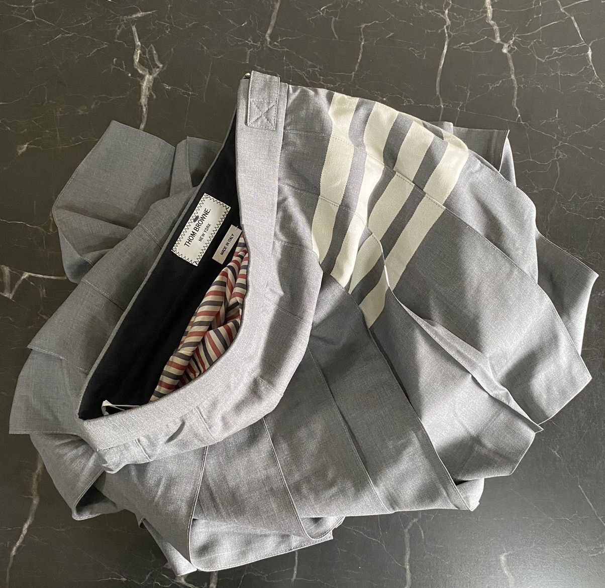 Thom Browne Thom Browne 4-Bar Mini Pleated Skirt Size 27" / US 4 / IT 40 - 3 Thumbnail