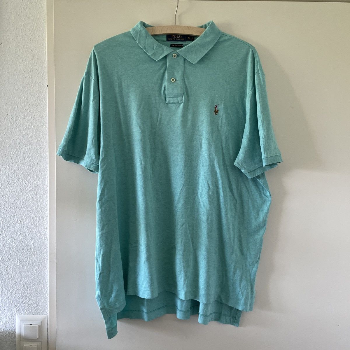 Ralph Lauren Turquoise Ralph Lauren Polo Size US XL / EU 56 / 4 - 1 Thumbnail