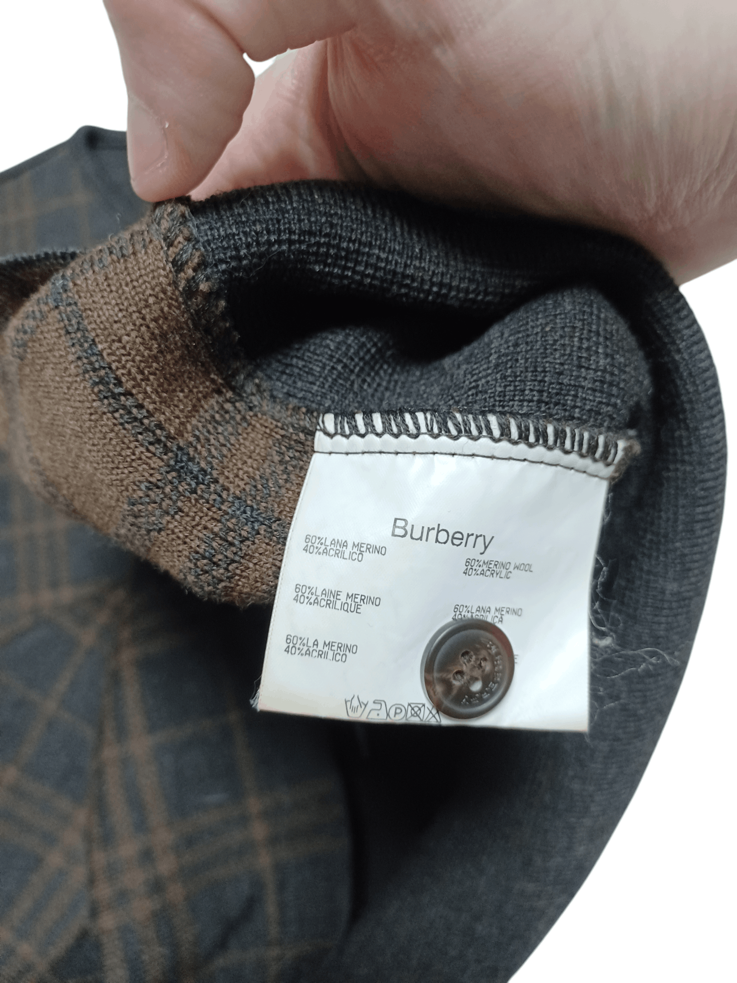 Burberry BURBERRY VINTAGE WOOL VEST CHECKERED OLDMONEY LUXURY Size US L / EU 52-54 / 3 - 7 Thumbnail
