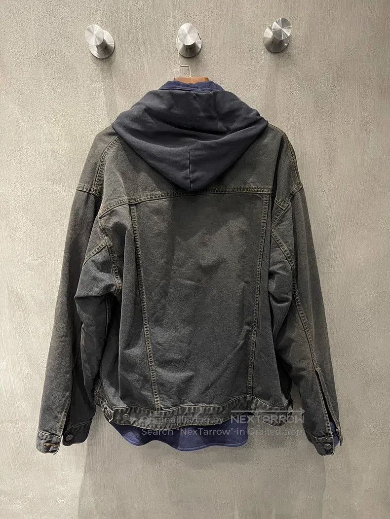 Balenciaga Balenciaga Fake two-piece denim jacket Size US M / EU 48-50 / 2 - 2 Thumbnail
