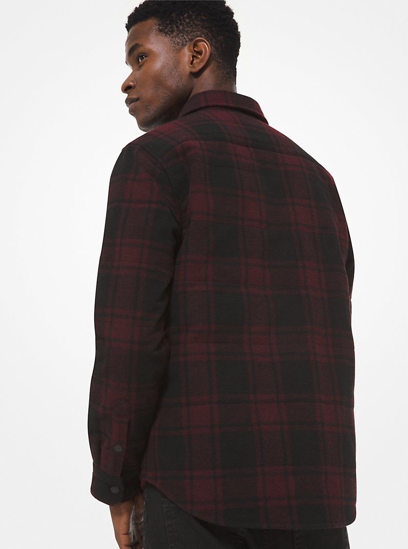 Michael Kors Michael Kors Shirt Jacket Men’s XL Buffalo Plaid Check Wool Size US XL / EU 56 / 4 - 2 Thumbnail