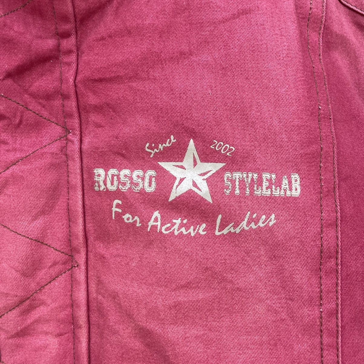 Hein Gericke Japanese Brand Rosso Style Lab Lady Motorcycle Faded Jacket Size M / US 6-8 / IT 42-44 - 5 Thumbnail
