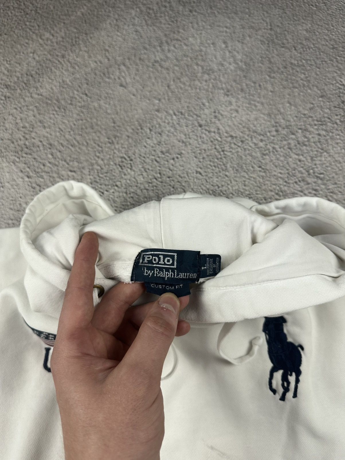 Polo Ralph Lauren Vintage Polo by Ralph Lauren United States USA #3 Flag Pony Size US L / EU 52-54 / 3 - 8 Thumbnail