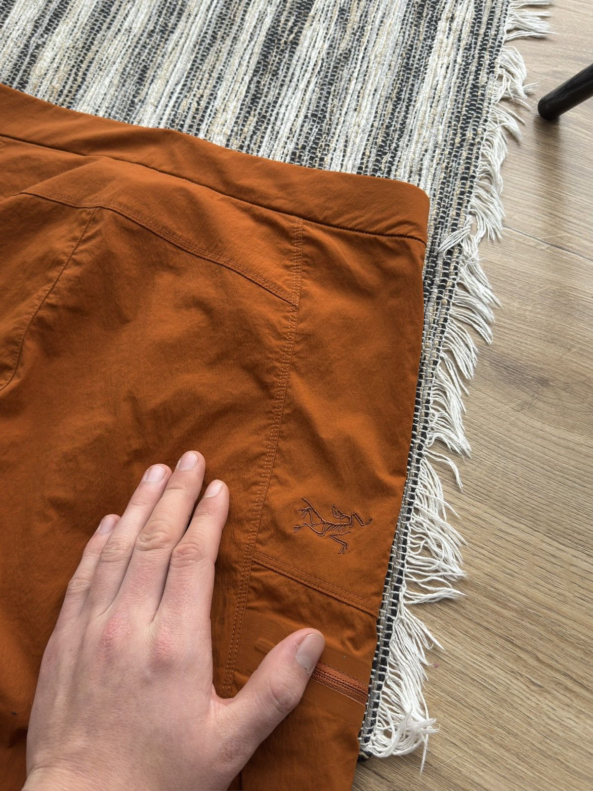 Arc'teryx Arcteryx Nylon Metal Orange Cargo Tracking Shorts Size S Size US 30 / EU 46 - 6 Thumbnail
