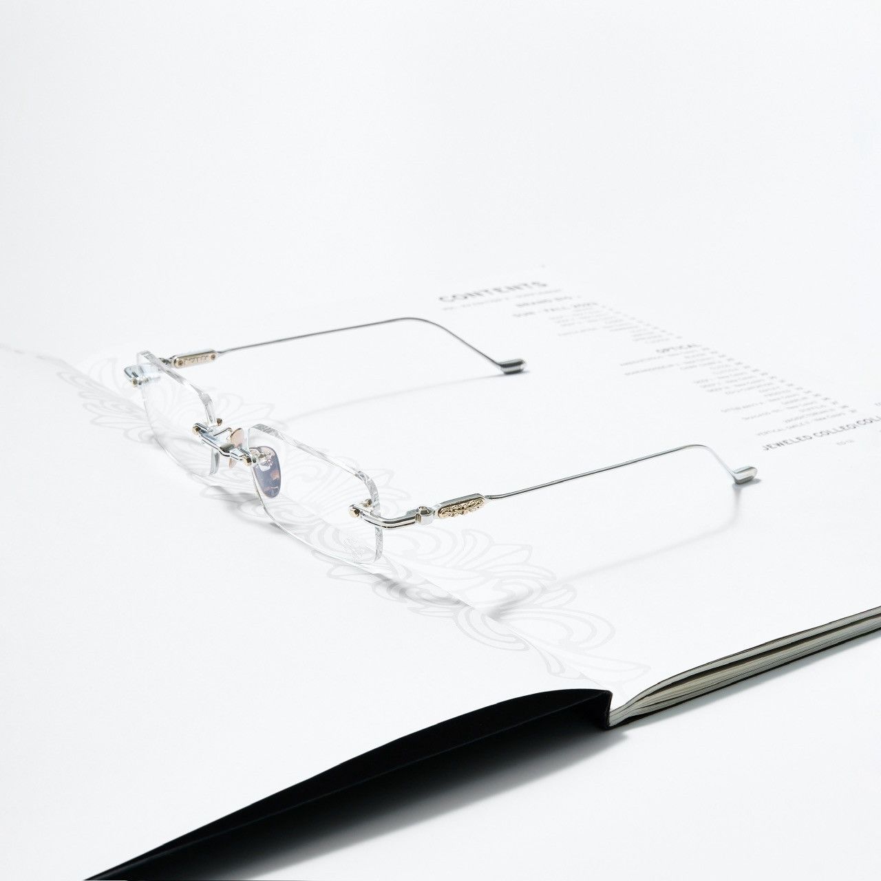 Chrome Hearts CHROME HEARTS SOFFFFFFFFERS II SHINY SILVER GLASSES Size ONE SIZE - 1 Thumbnail
