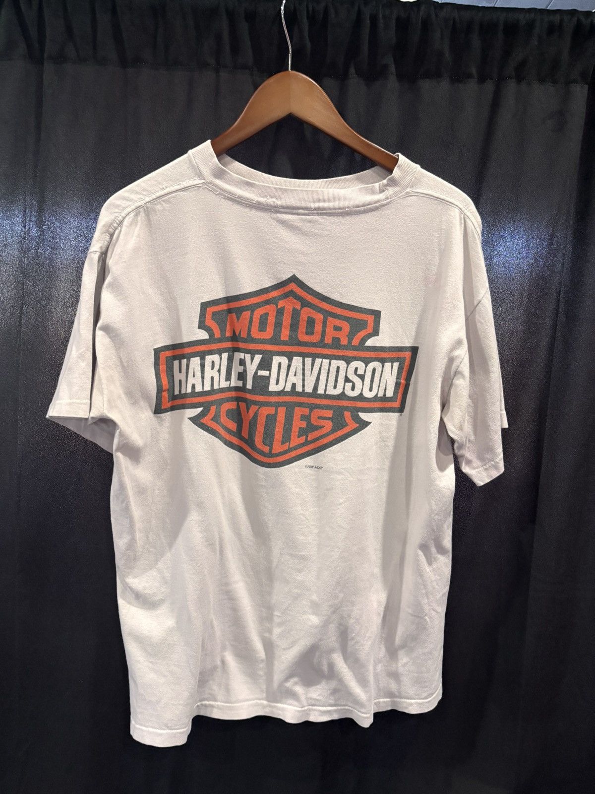 Harley Davidson Lazy Days Harley Davidson 1993 Vintage T Shirt Size US L / EU 52-54 / 3 - 2 Thumbnail