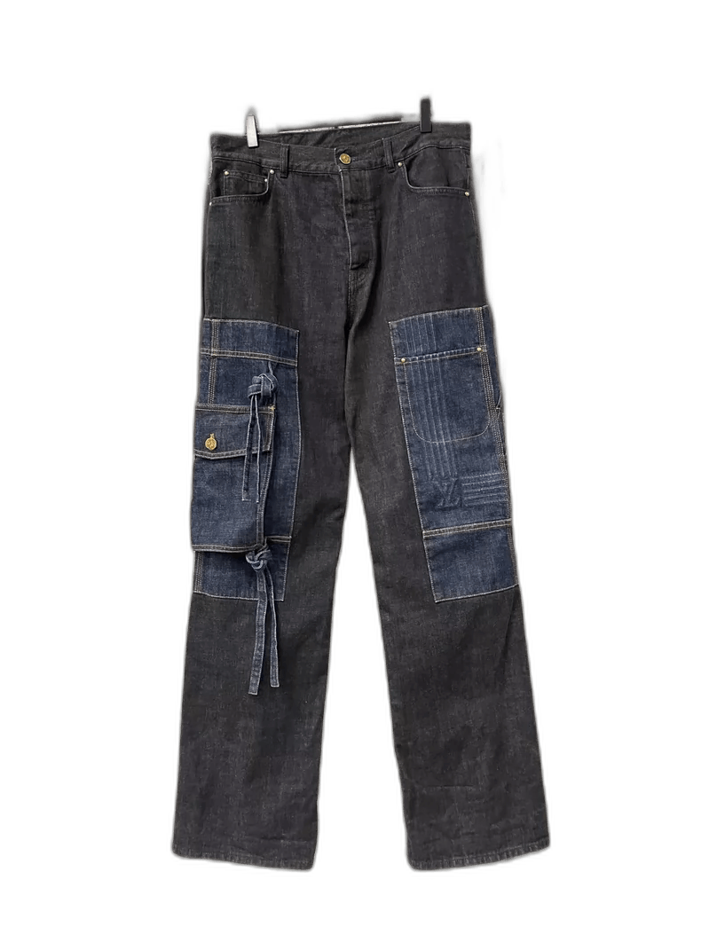Louis Vuitton Louis Vuitton Butterfly Knot Denim Pants Size 29" - 1 Thumbnail