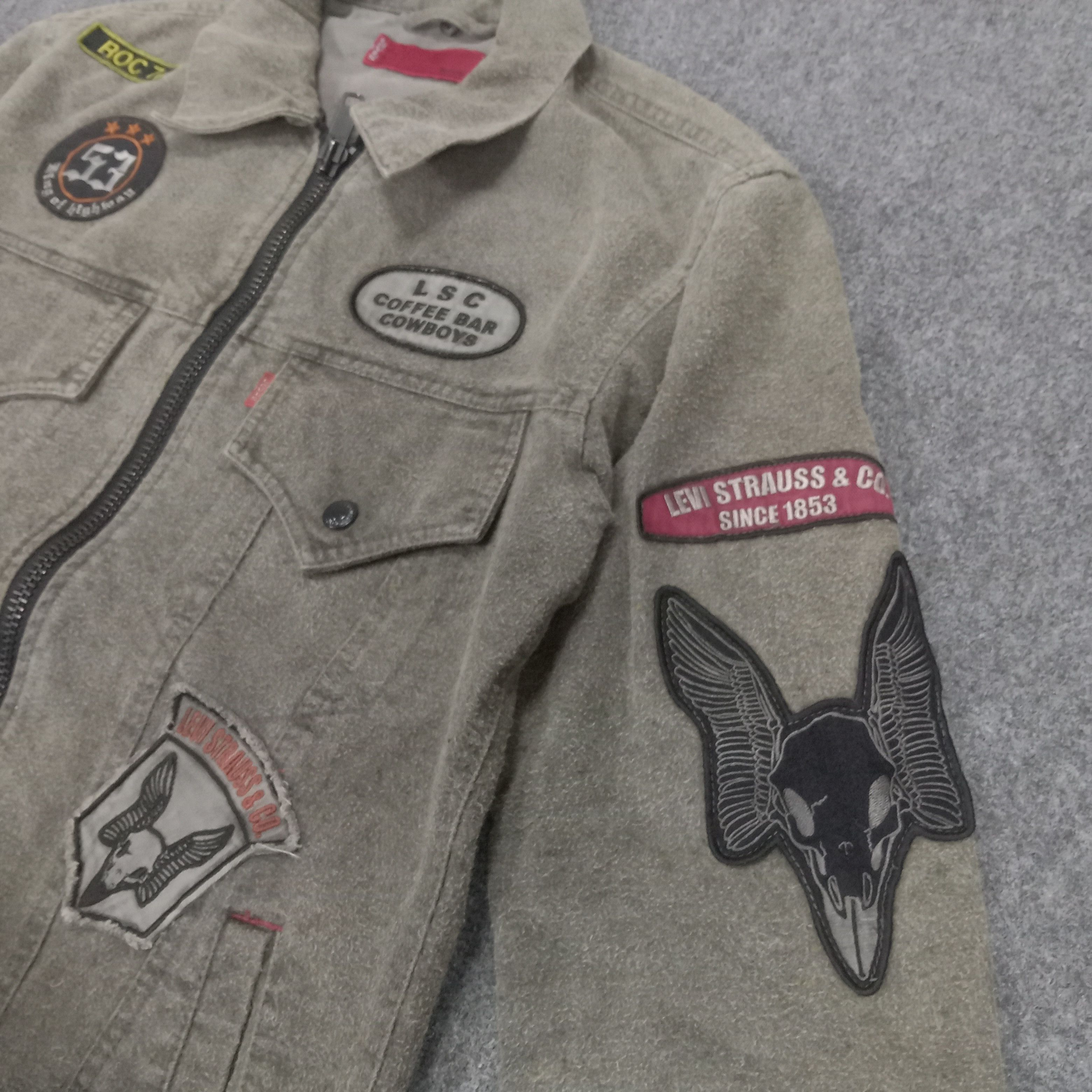 Levi's Levi Strauss & Co American Style Patches Rockers Jacket Size US S / EU 44-46 / 1 - 4 Thumbnail