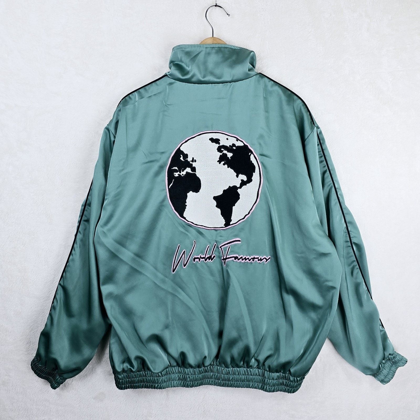 Homme + Femme La Homme + Femme LA World Famous Track Jacket Size XL Size US L / EU 52-54 / 3 - 8 Thumbnail