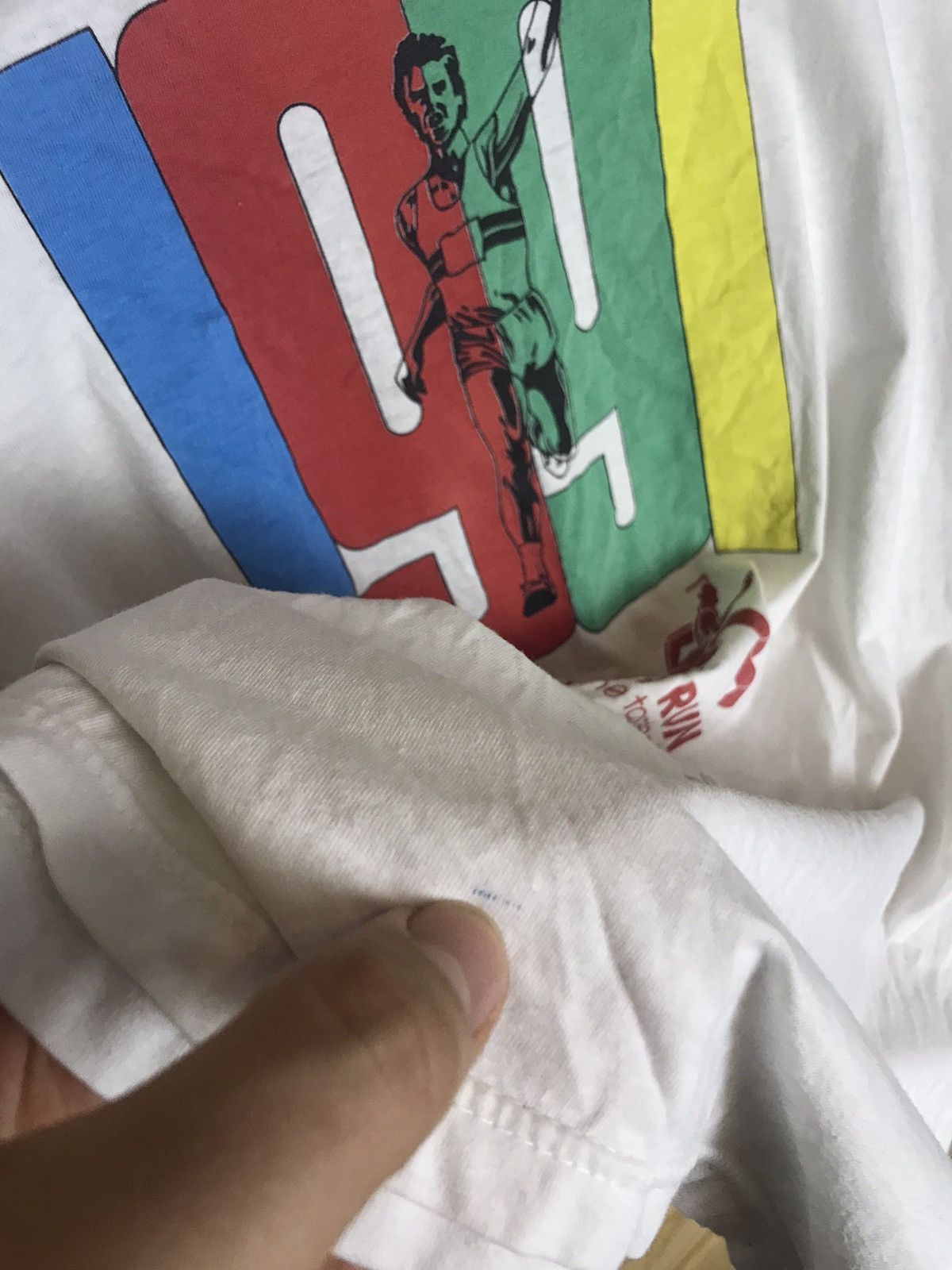 Vintage Vintage 1991 great north run single stitch t-shirt Size US M / EU 48-50 / 2 - 9 Thumbnail