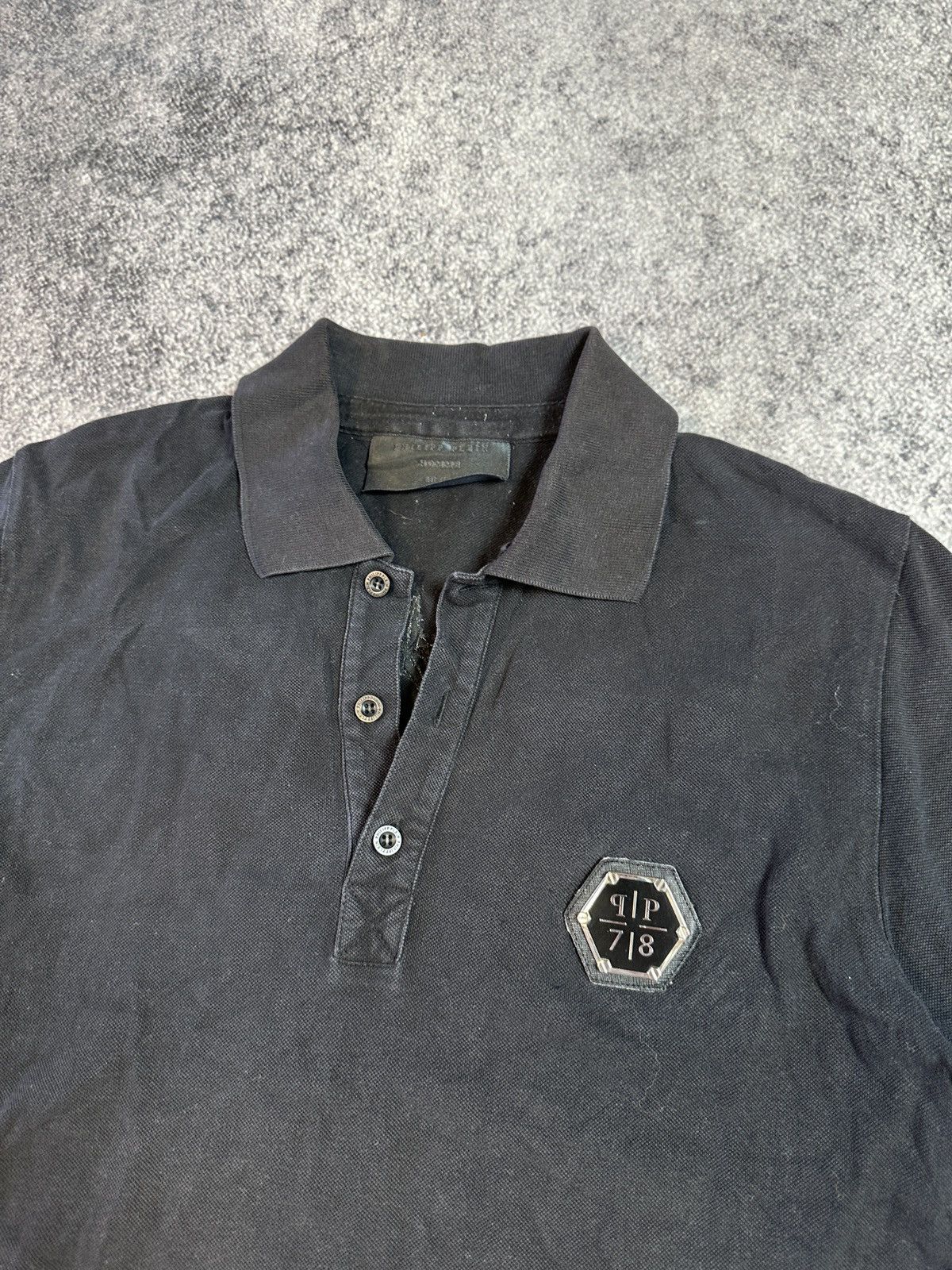 Philipp Plein Philipp Plain Polo Logo Streetwear Avant Garde Style S Alt Size US S / EU 44-46 / 1 - 2 Thumbnail