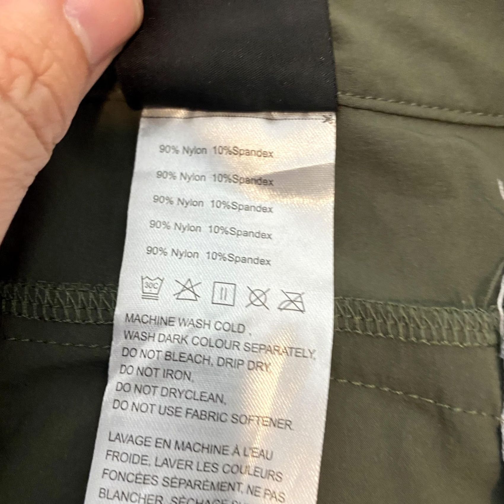 Vintage Baleaf Shorts Mens XL Green Waterproof UPF 50+ Outdoor Hiking Cargo Pocket Size US 36 / EU 52 - 6 Thumbnail