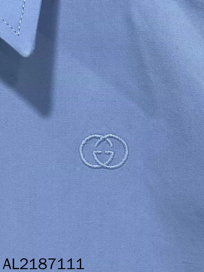 Gucci Gucci Size 36 Embroidered logo shirt 2502-Nextarrow Size US XS / EU 42 / 0 - 5 Thumbnail