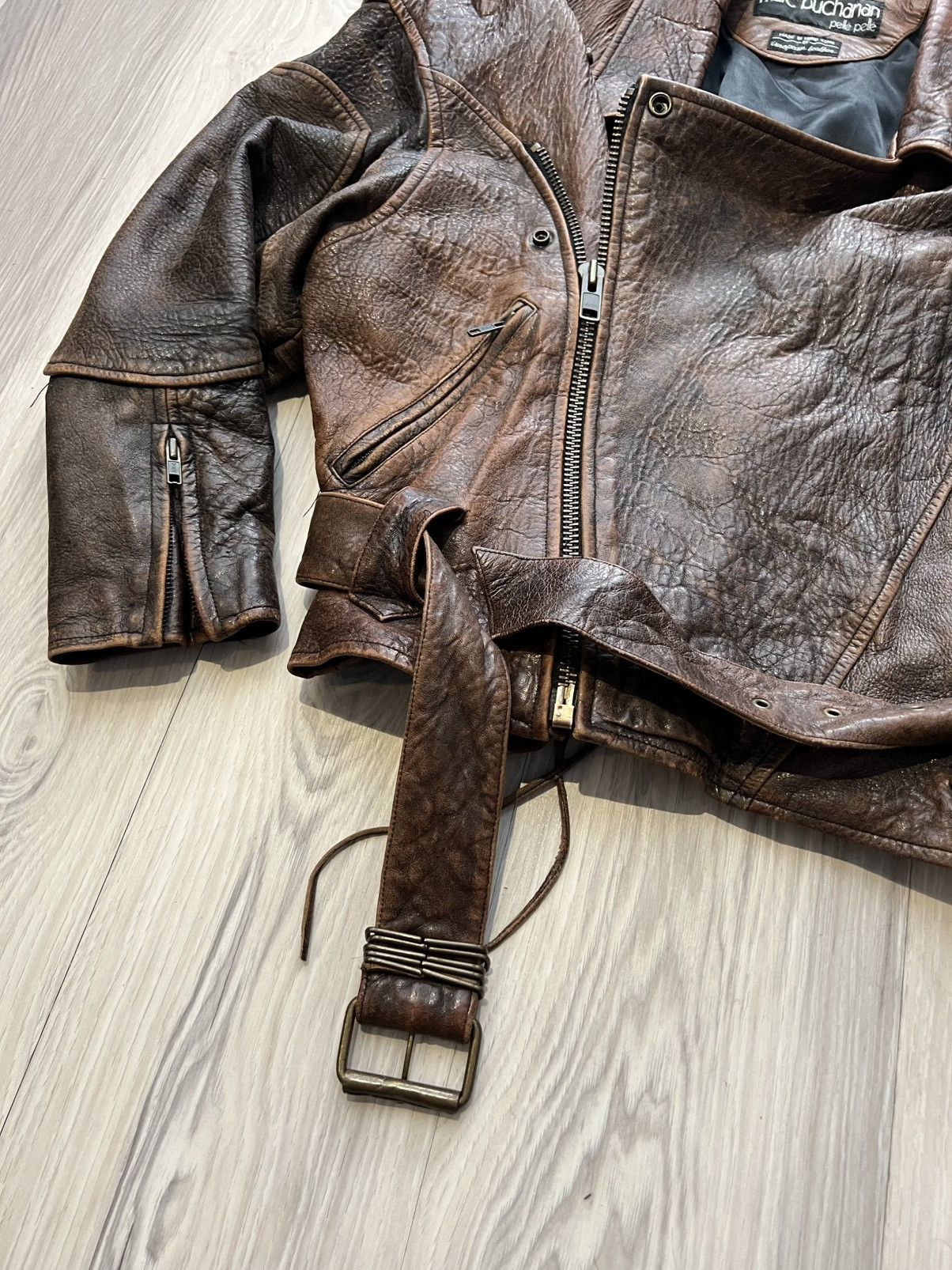 Pelle Pelle Pelle Pelle x Marc Buchanan Leather Jacket Size US M / EU 48-50 / 2 - 4 Thumbnail