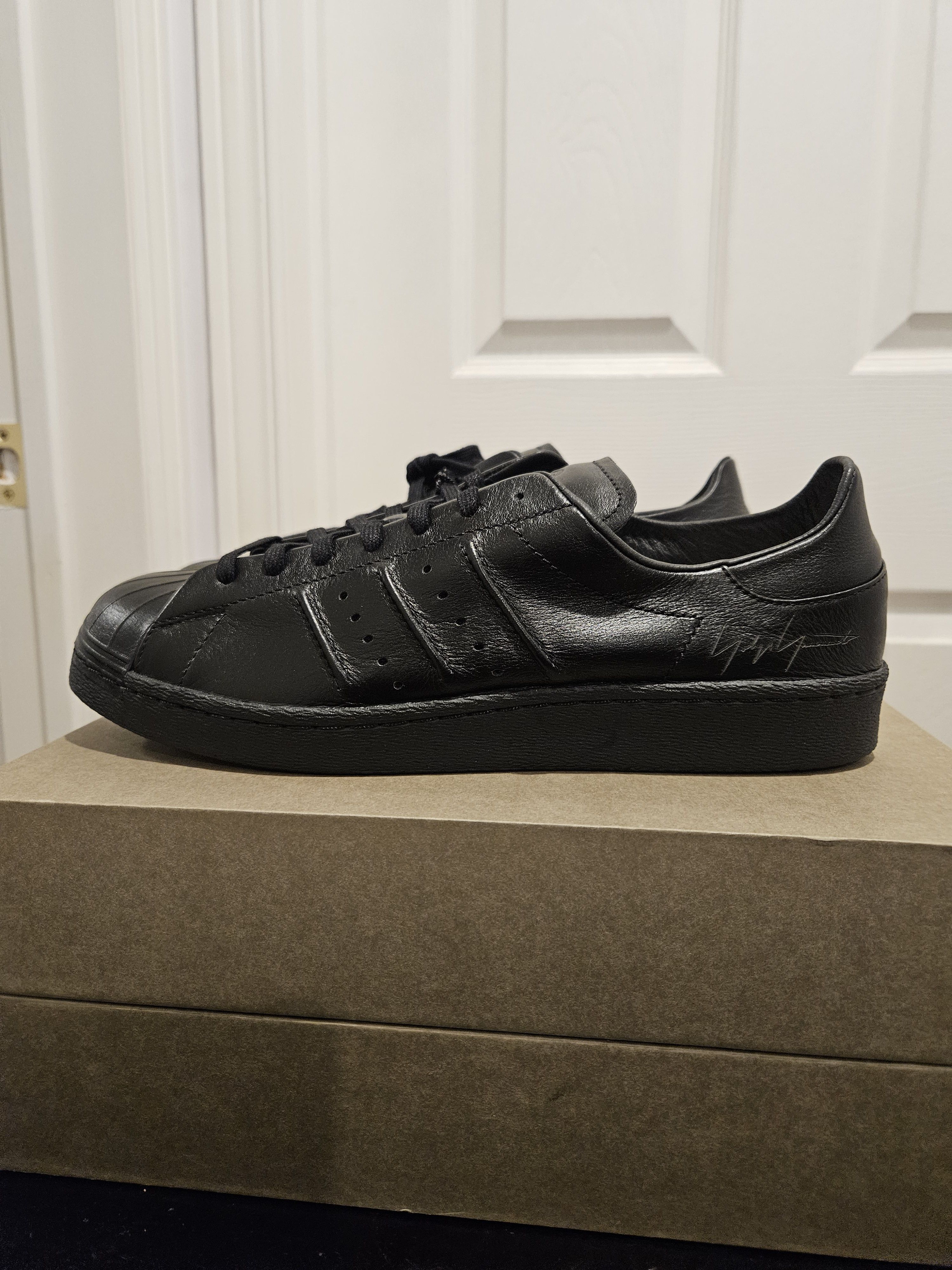 Y-3 Y-3 Triple Black Superstar Size US 8.5 / EU 41-42 - 5 Thumbnail