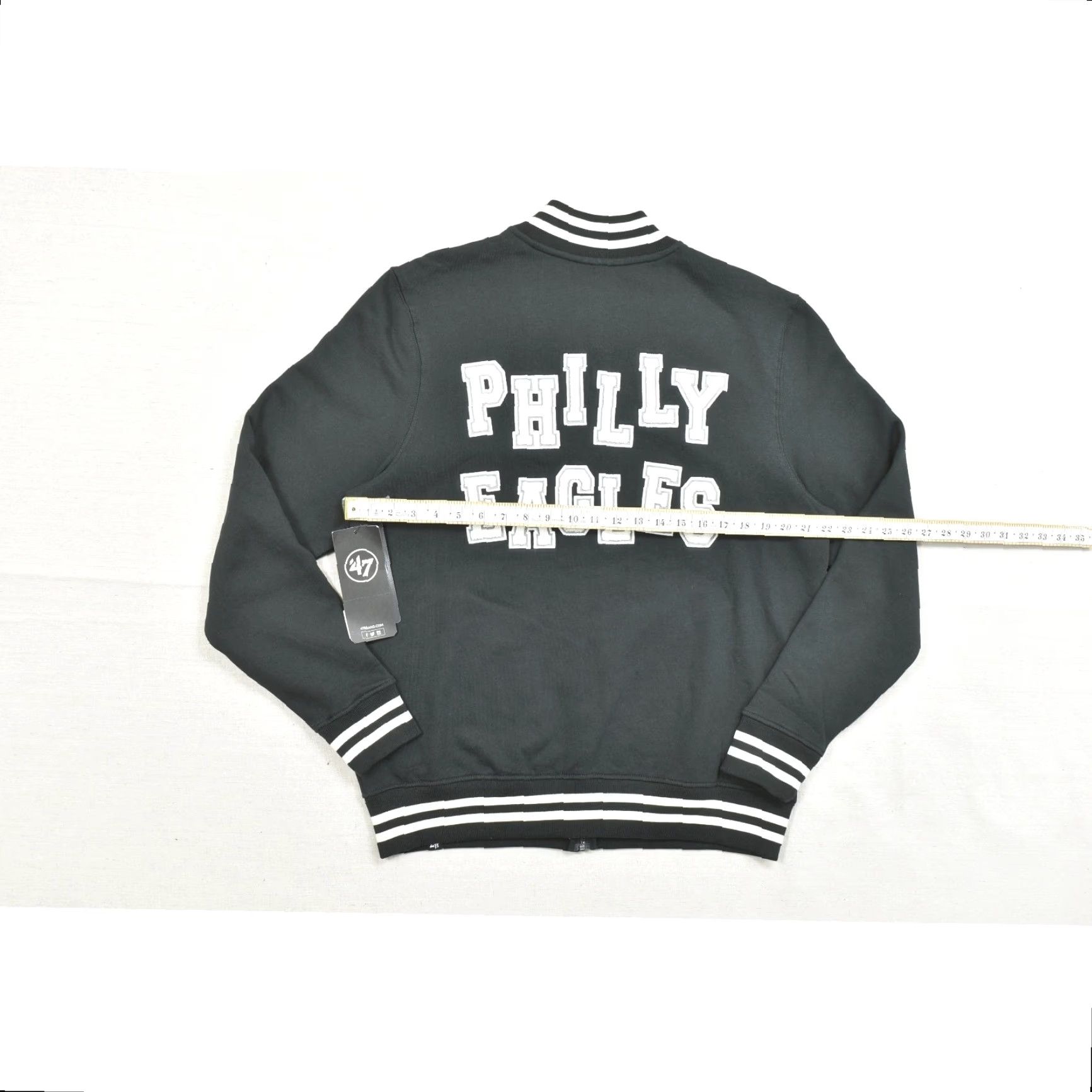 Vintage 47 Stoney Clover Philadelphia Eagles NFL Basic Jacket Black M Cotton Size US M / EU 48-50 / 2 - 6 Thumbnail