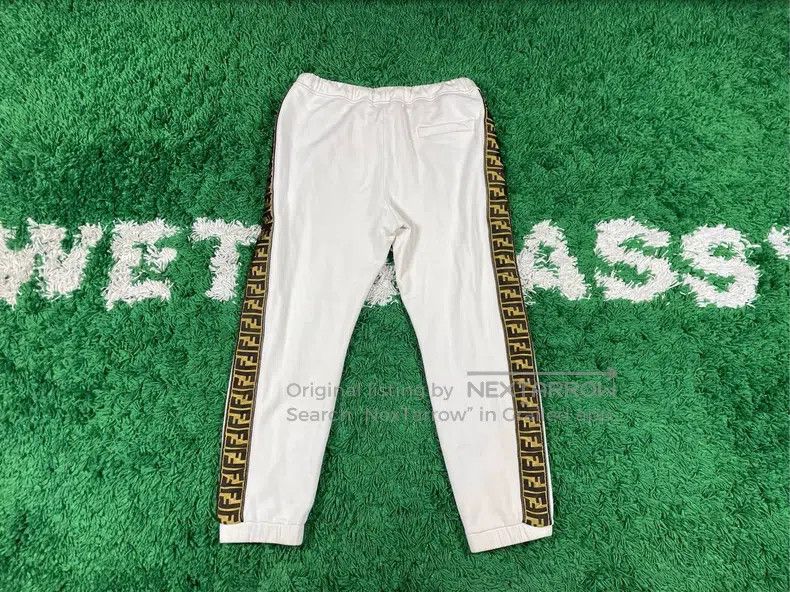 Fendi Fendi Monogrammed Side Logo Trousers Size US 32 / EU 48 - 1 Thumbnail