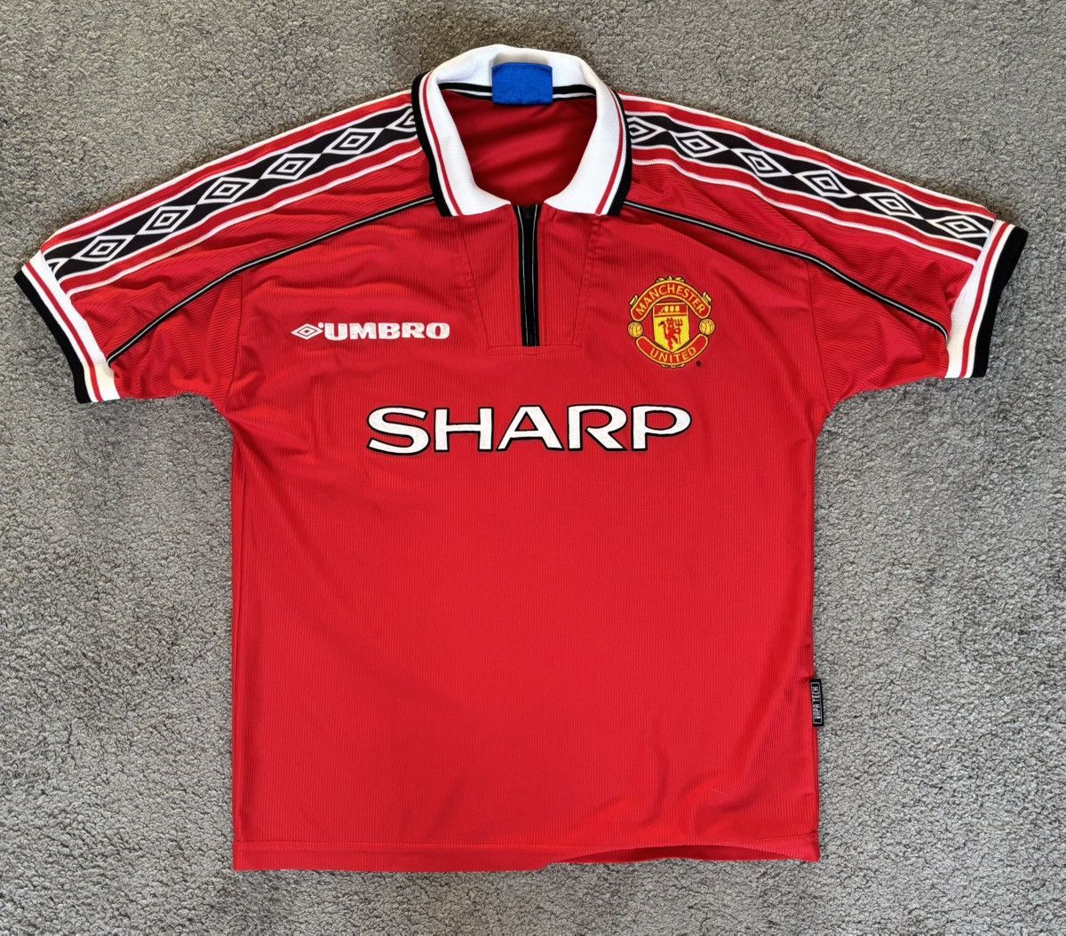 Umbro × Vintage Manchester United 1999/00 home jersey Size US XS / EU 42 / 0 - 1 Thumbnail