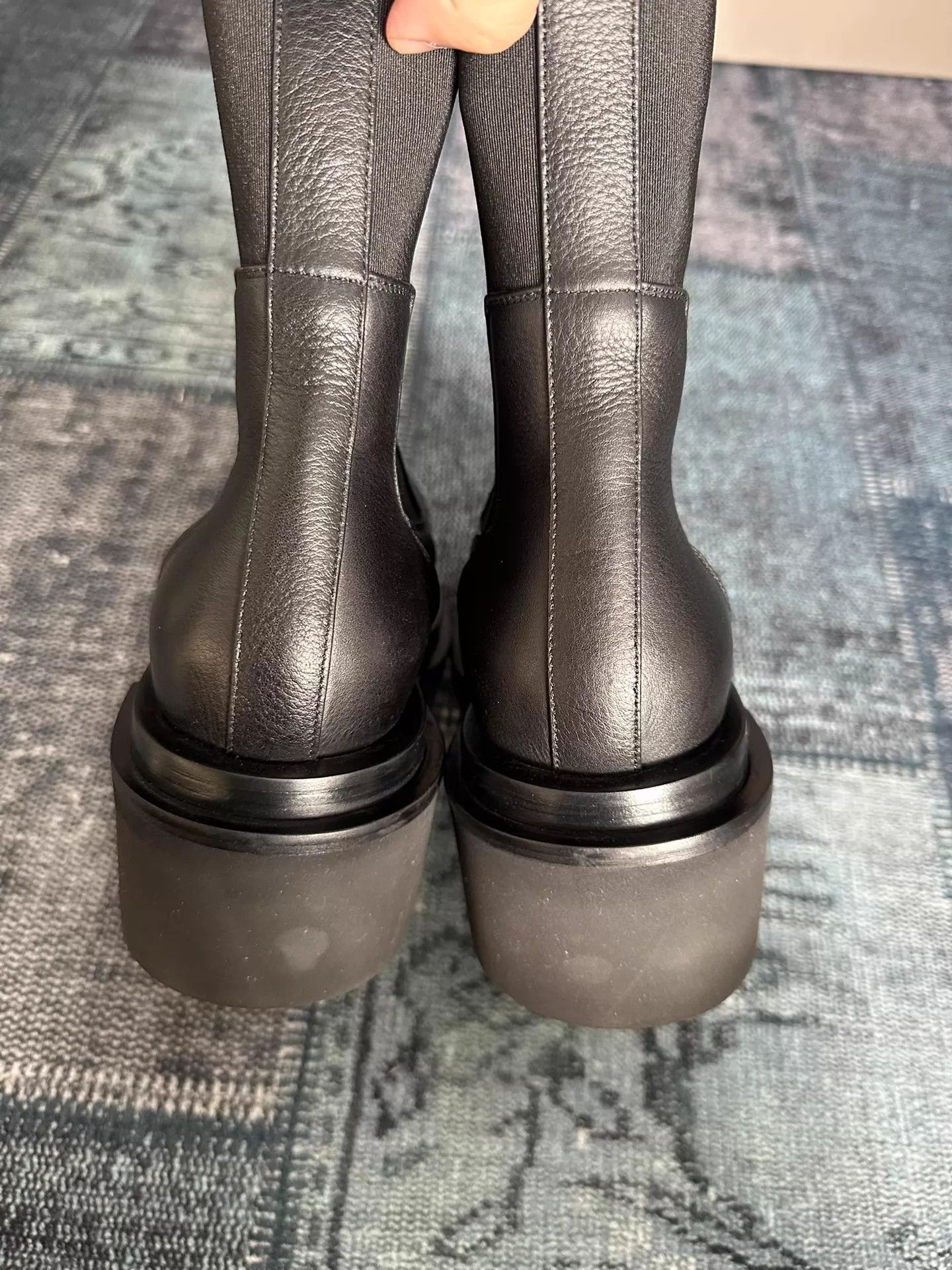 Rick Owens Rick Owens Beatle Ballast Bogun Chelsea 6cm 40 Worn Once Size US 7 / EU 40 - 6 Thumbnail