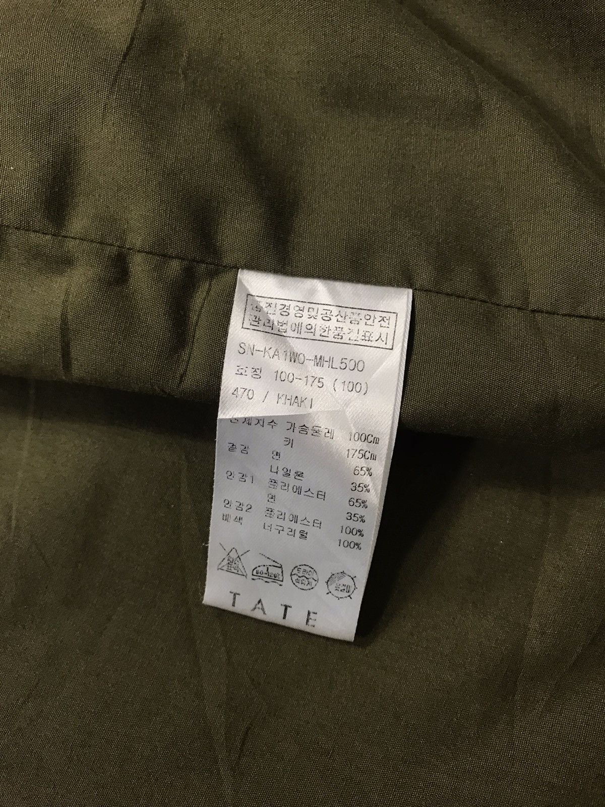 Japanese Brand × Vintage OG Tate Parka Jacket Full Zipper Button Multi Pocket Size US M / EU 48-50 / 2 - 10 Thumbnail