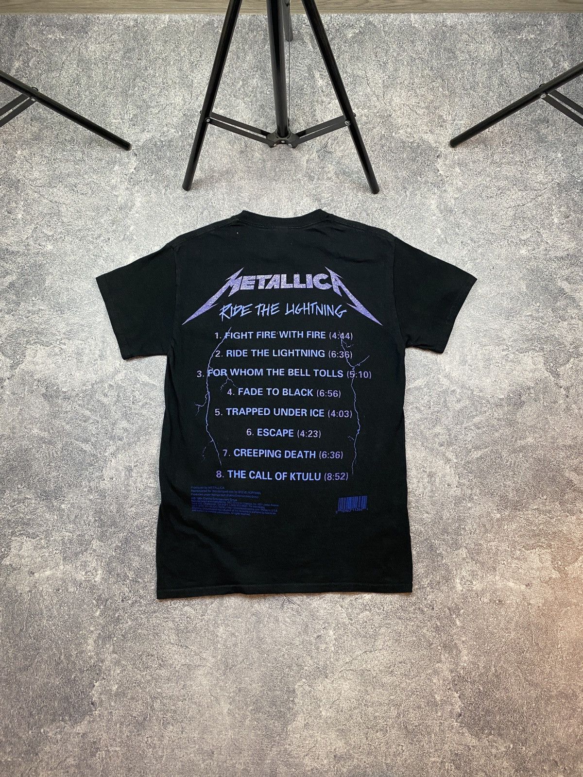 Metallica × Vintage Metallica Ride The Lightning vintage t-shirts size S Size US S / EU 44-46 / 1 - 2 Thumbnail