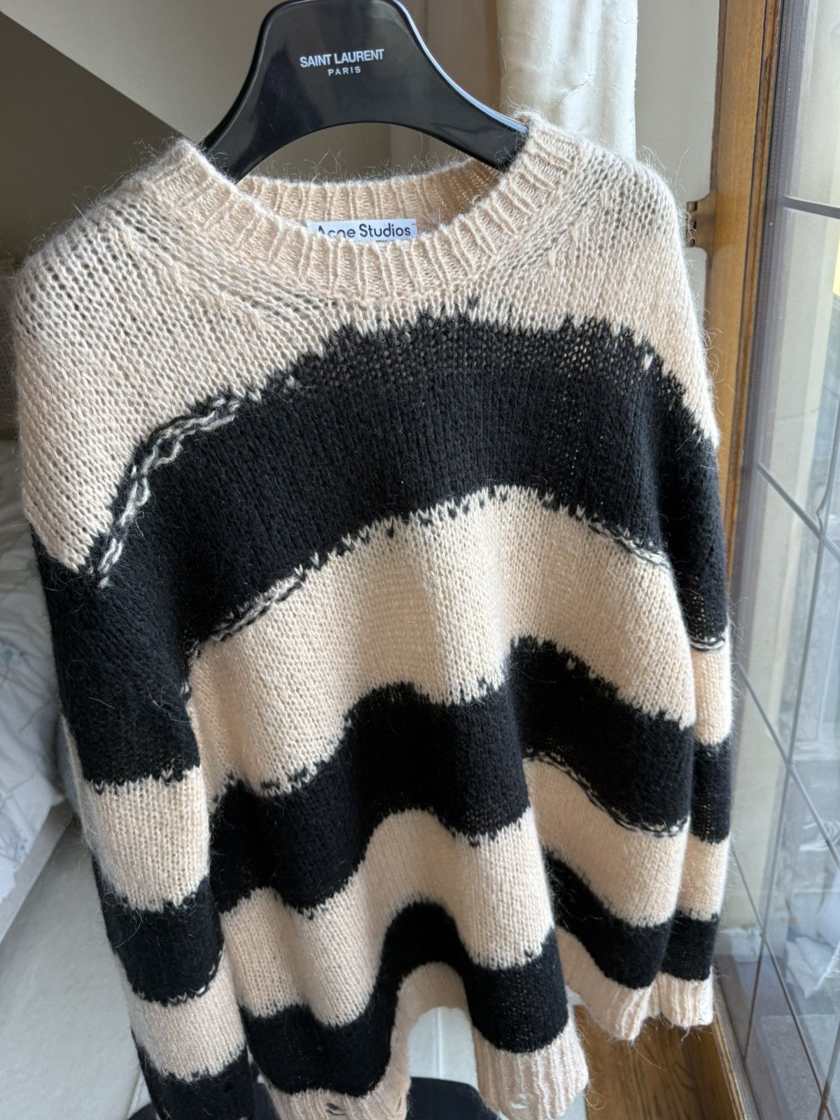 Acne Studios Acne Studios mohair knit sweater distressed grail Size US L / EU 52-54 / 3 - 21 Thumbnail