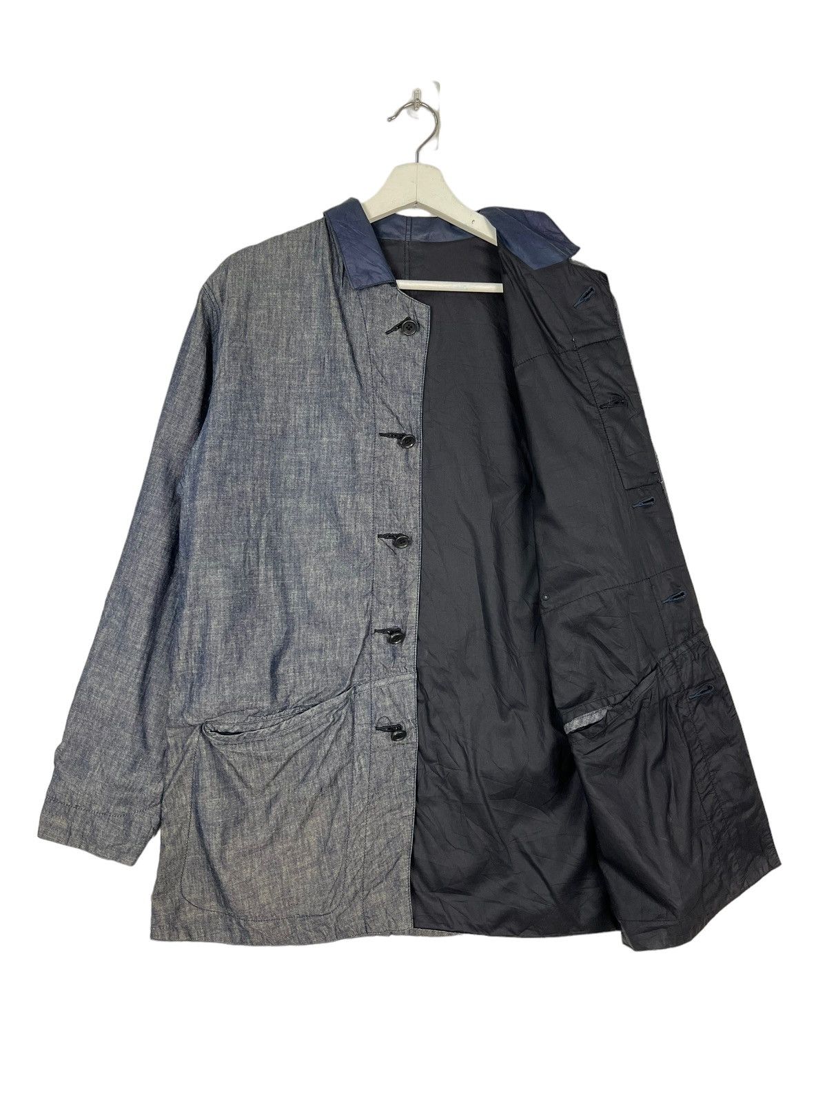 Beauty Beast 🔥 MOTEL BEAUTY BEAST REVERSIBLE DENIM CHORE JACKET Size US M / EU 48-50 / 2 - 8 Thumbnail