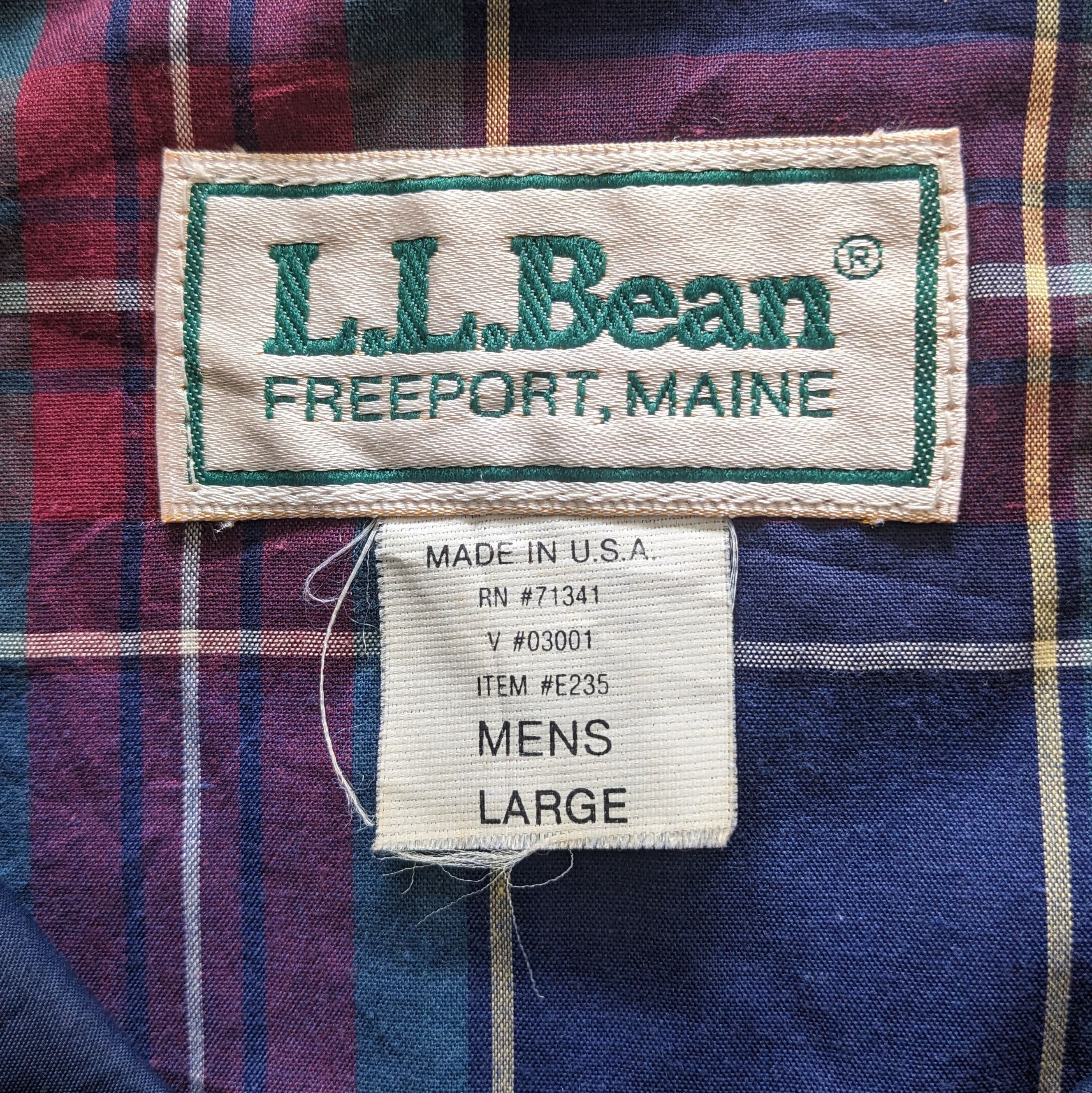 L.L. Bean Vintage L.L BEAN Outdoor Style Jacket Size US XL / EU 56 / 4 - 6 Thumbnail