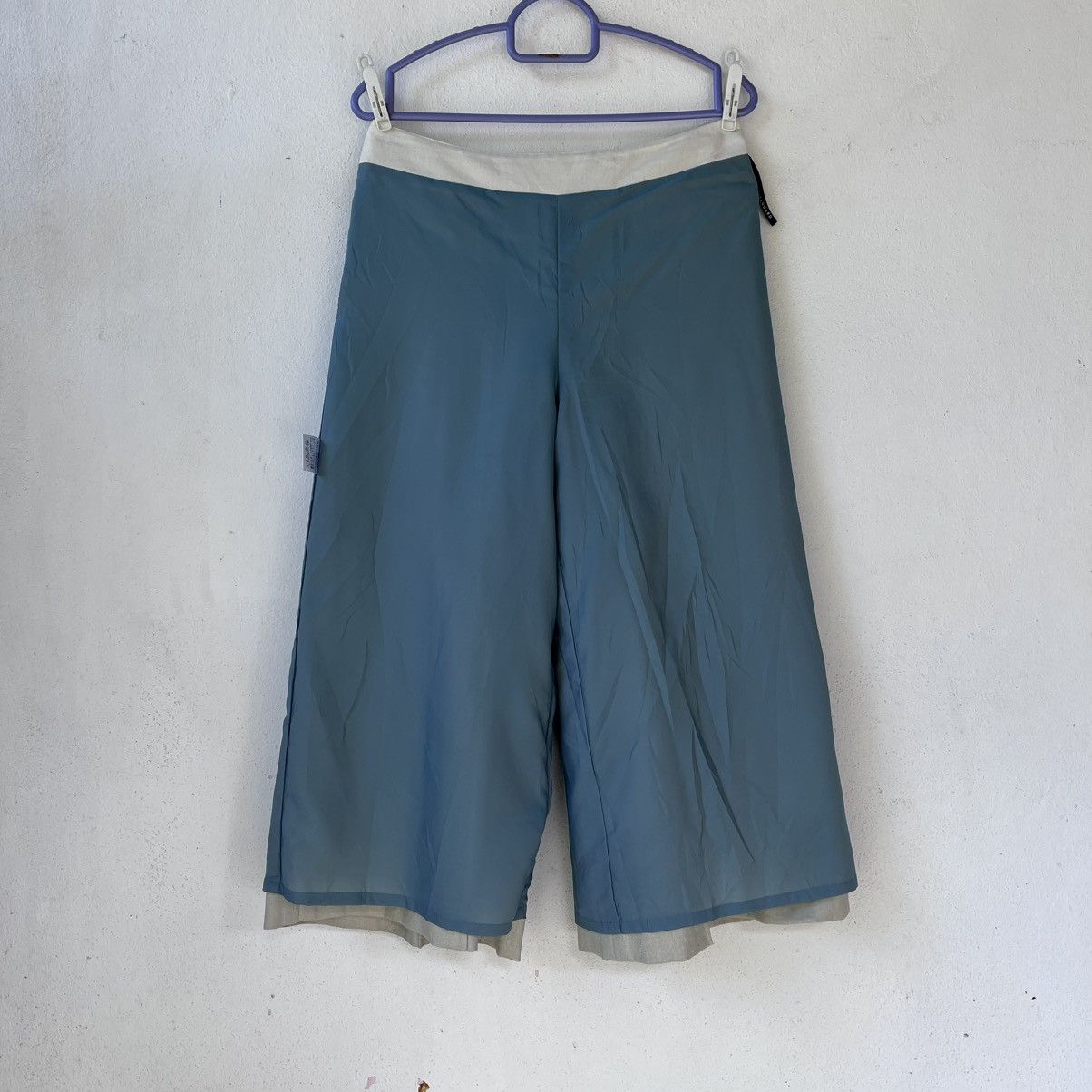 Barneys New York Objetstandard for Barneys New York Canvas Palazzo Shorts Size 27" / US 4 / IT 40 - 5 Thumbnail