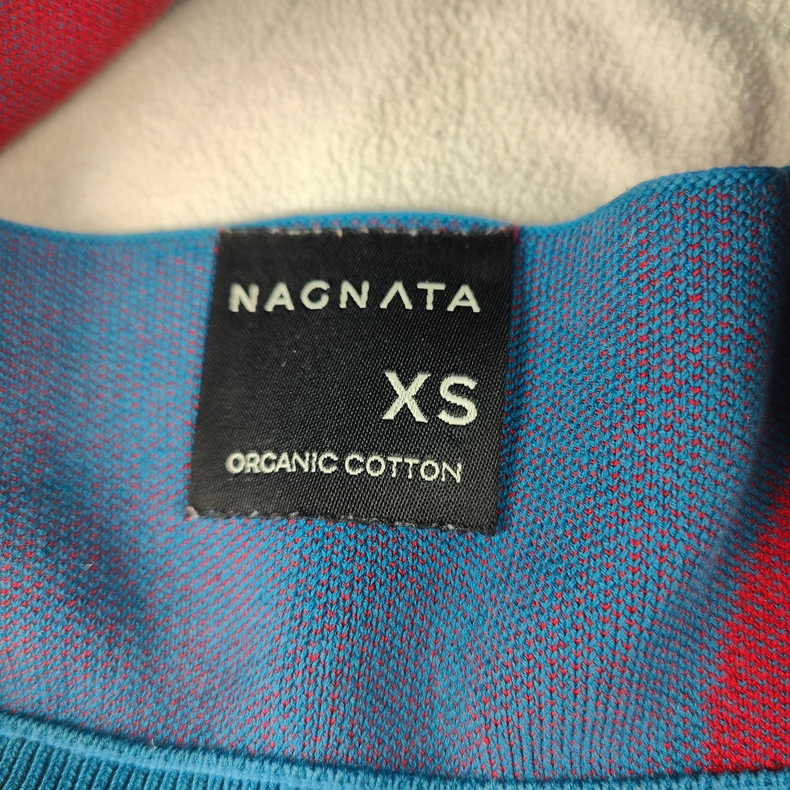 Other Nagnata Color Block Bralette Womens XS Teal Rouge Pullover Size ONE SIZE - 4 Thumbnail