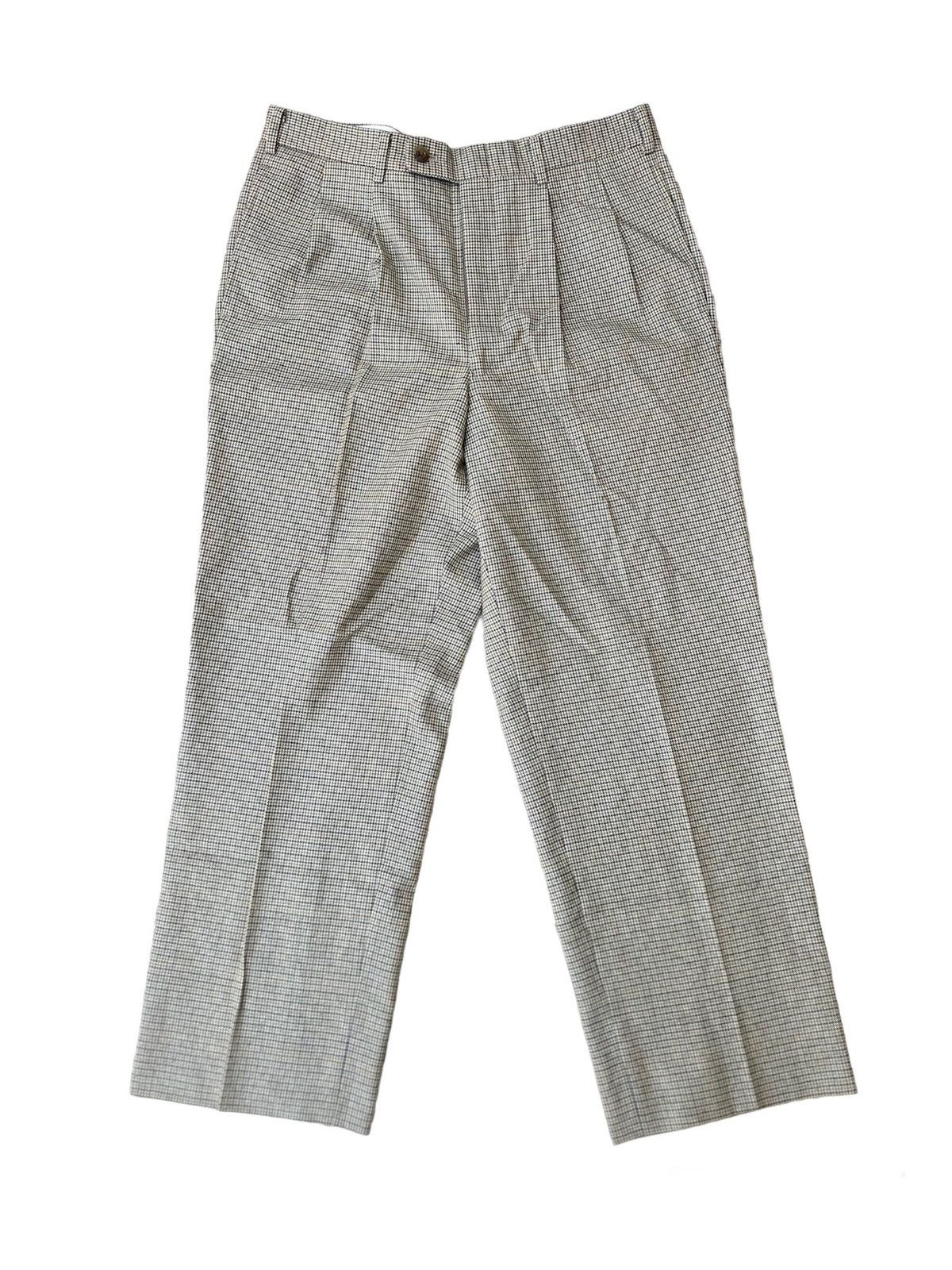 Vintage Burberry Tartan Trousers Pants