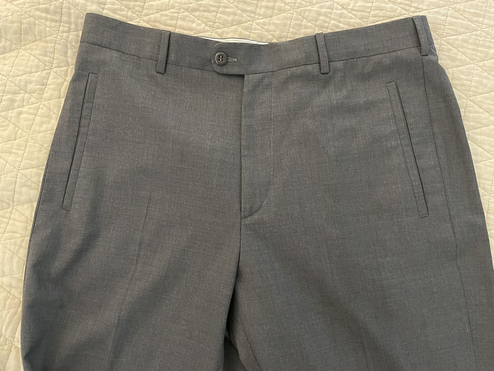Zanella Vitale Barberis Super 150's Wool Tyson Trouser Size 34R - 5 Thumbnail