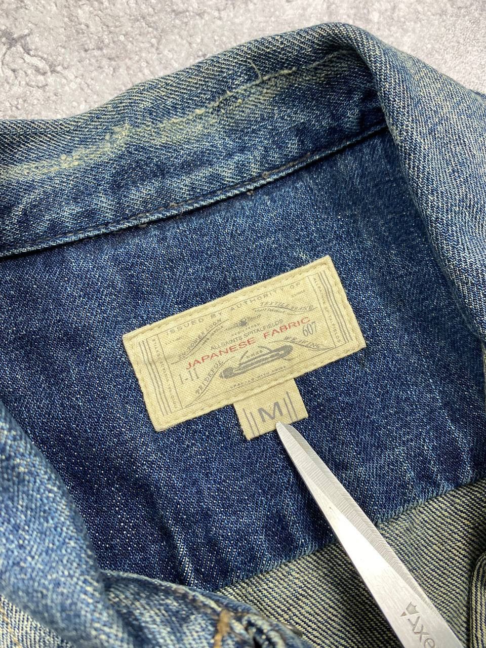 Allsaints Allsaints Selvedge Denim Vest Trucker Jacket Faded Biker Size US M / EU 48-50 / 2 - 8 Thumbnail