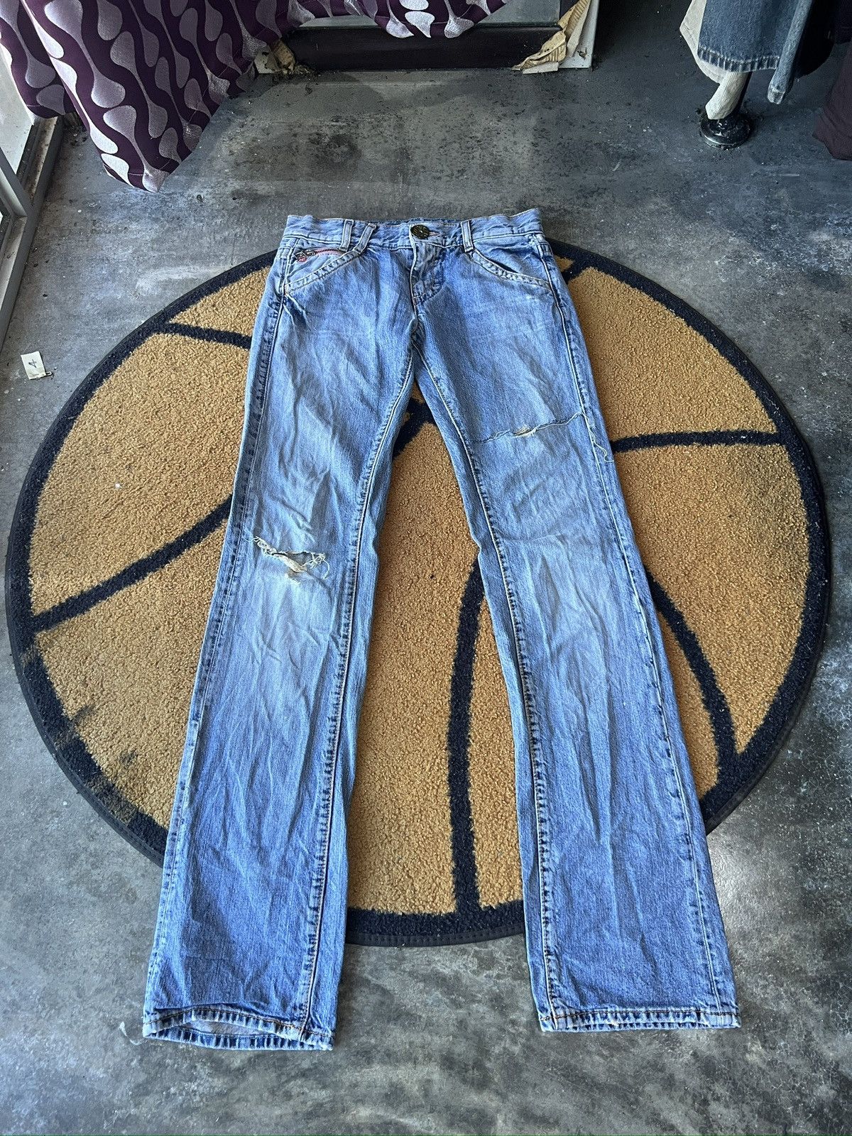 Miss Sixty 🔥Made in Italy Miss Sixty Distressed Denim Size 29" - 1 Thumbnail