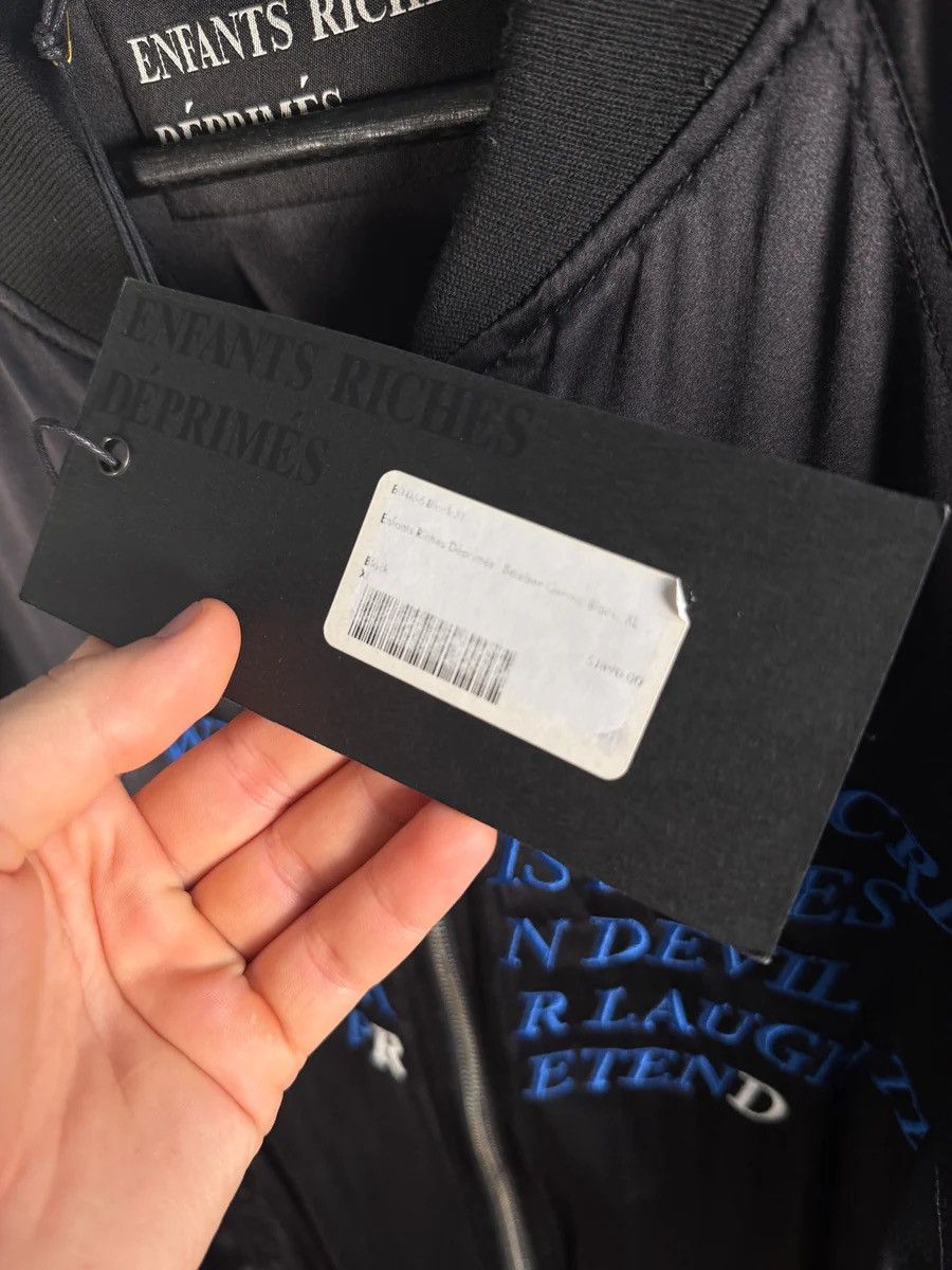 Enfants Riches Deprimes 🚭ERD GRAIL🚭BNWT ICONIC "GERMS" SILK BOMBER JACKET Size US XL / EU 56 / 4 - 7 Thumbnail