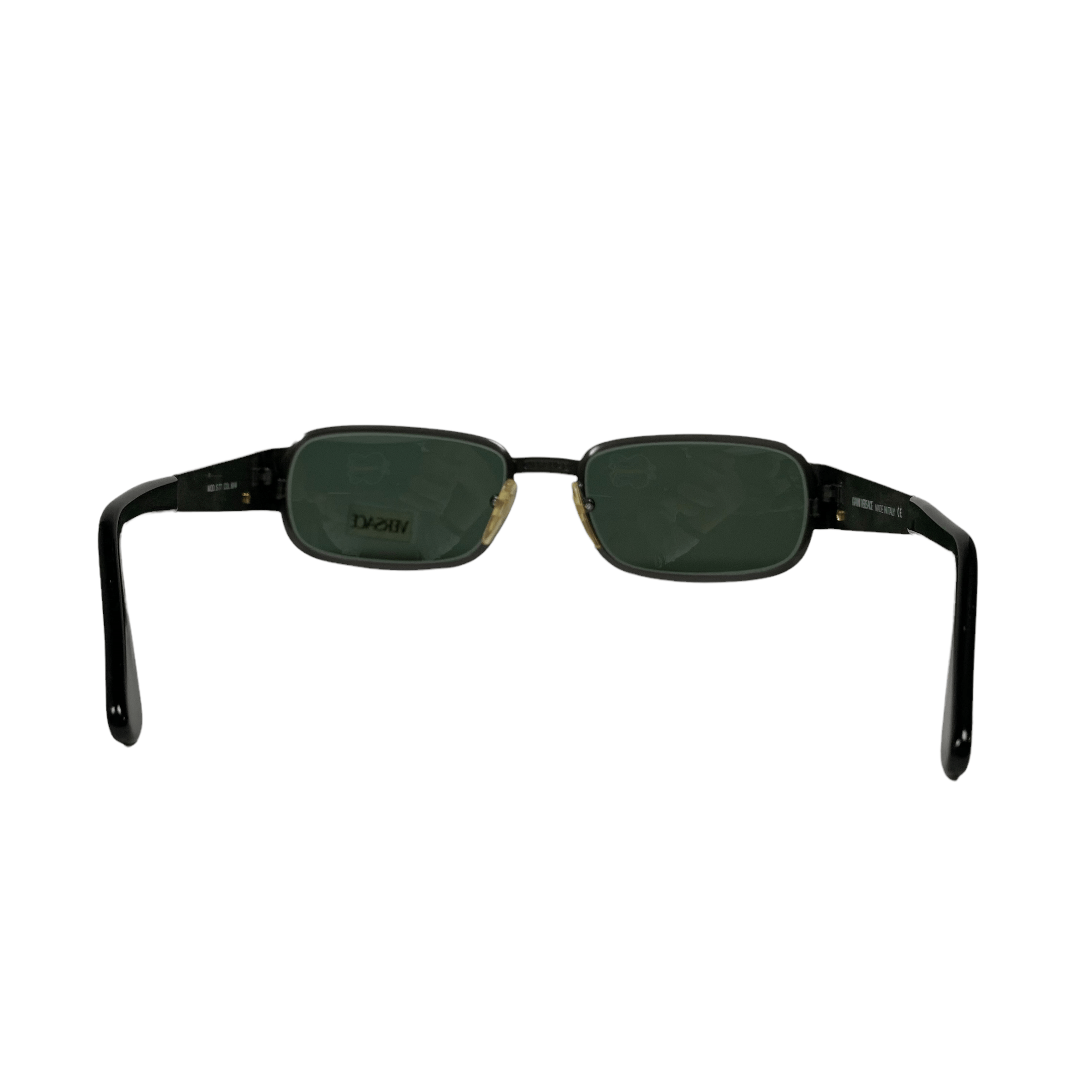 Versace Deadstock Versace Black Sunglasses - O/S Size ONE SIZE - 4 Thumbnail