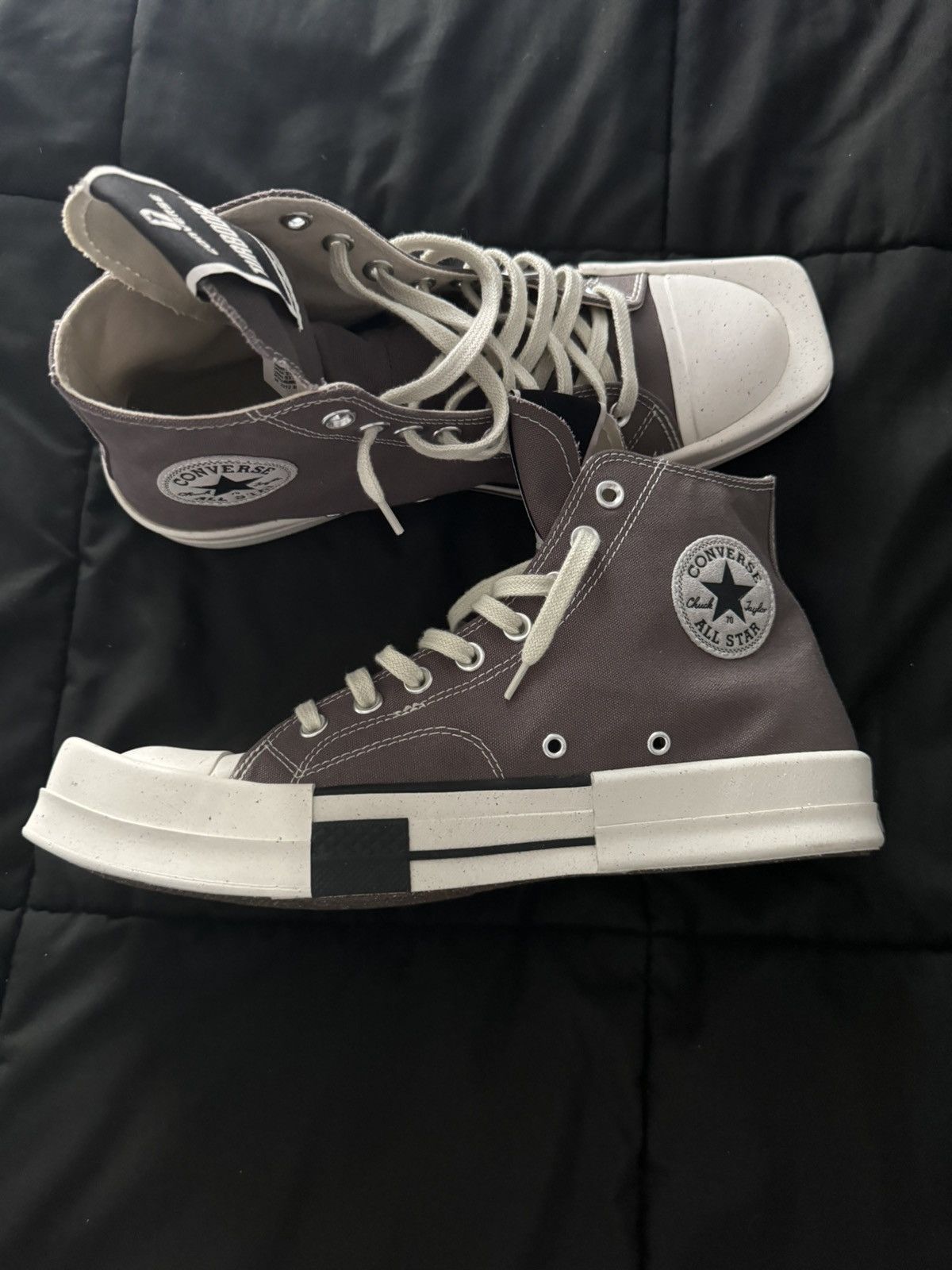 Rick Owens Rick owen converse high top Size US 11 / EU 44 - 4 Thumbnail