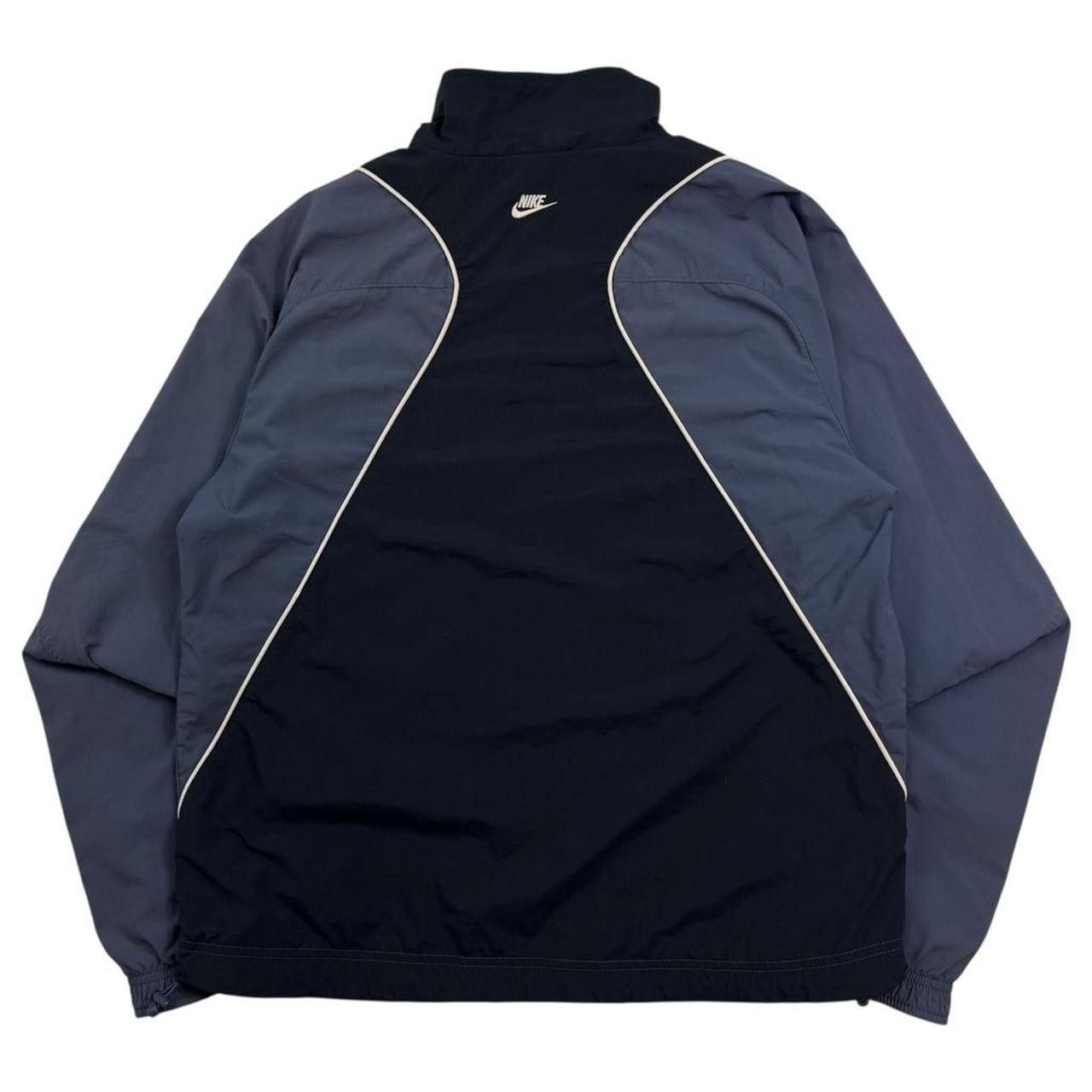 Nike Vintage 2000s Nike Air Zip Up Track Jacket Blue - Medium Size US M / EU 48-50 / 2 - 2 Thumbnail