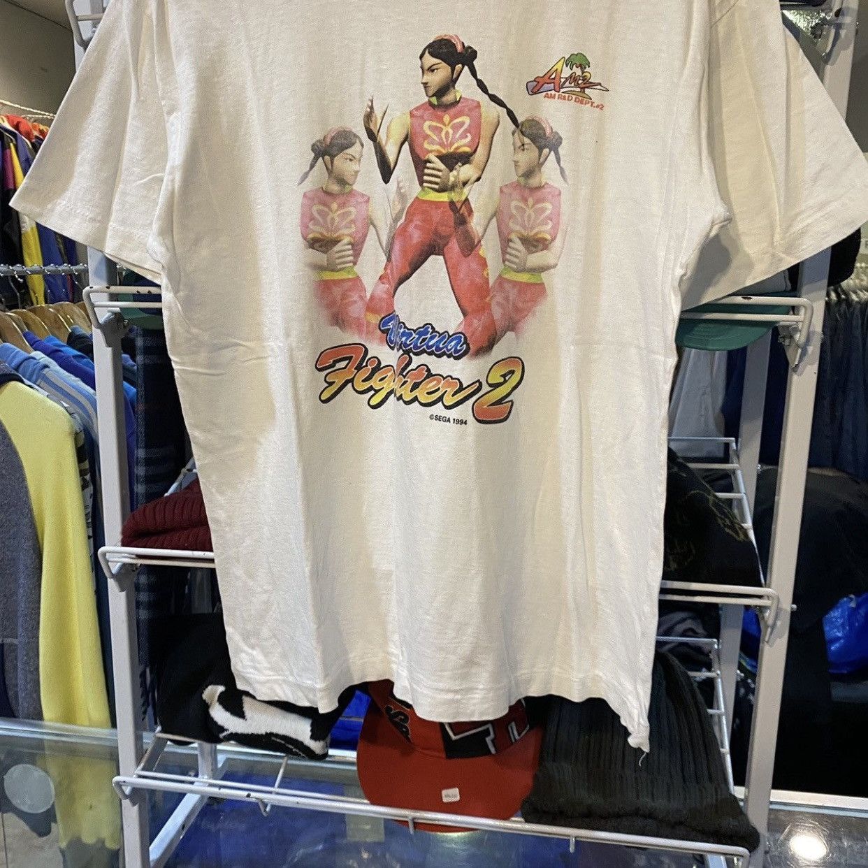 Vintage VINTAGE 1994 SEGA Virtua Fighter 2 Promo Size US S / EU 44-46 / 1 - 4 Thumbnail