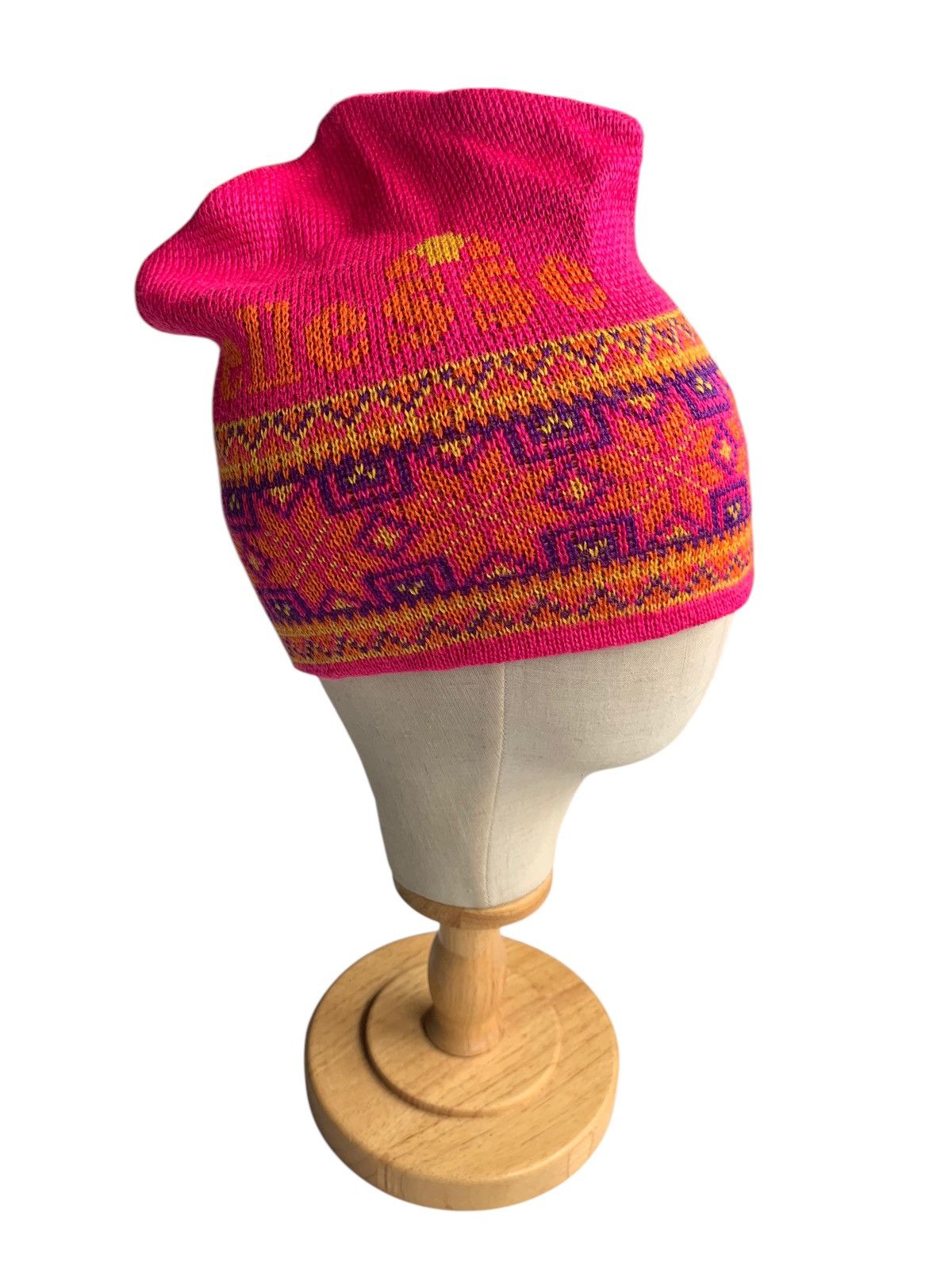Japanese Brand × Kapital × Vintage Vintage knitted Ellesse Winter Sessions Beanie Hats Size ONE SIZE - 1 Thumbnail