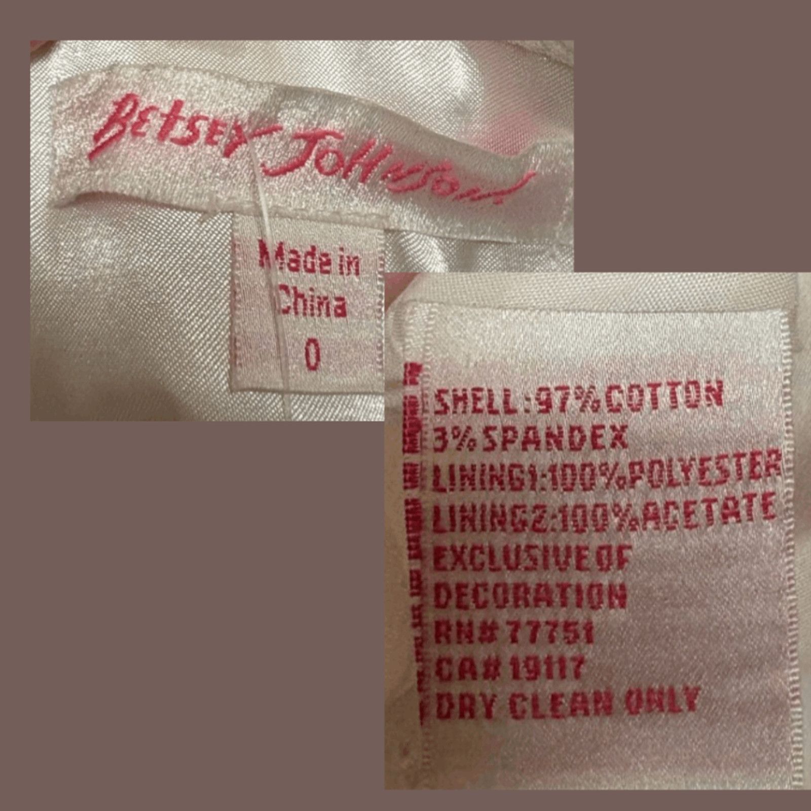 Betsey Johnson VTG Bustier Dress | Betsey Johnson White Eyelet Y2K Coquette Size XS / US 0-2 / IT 36-38 - 7 Thumbnail