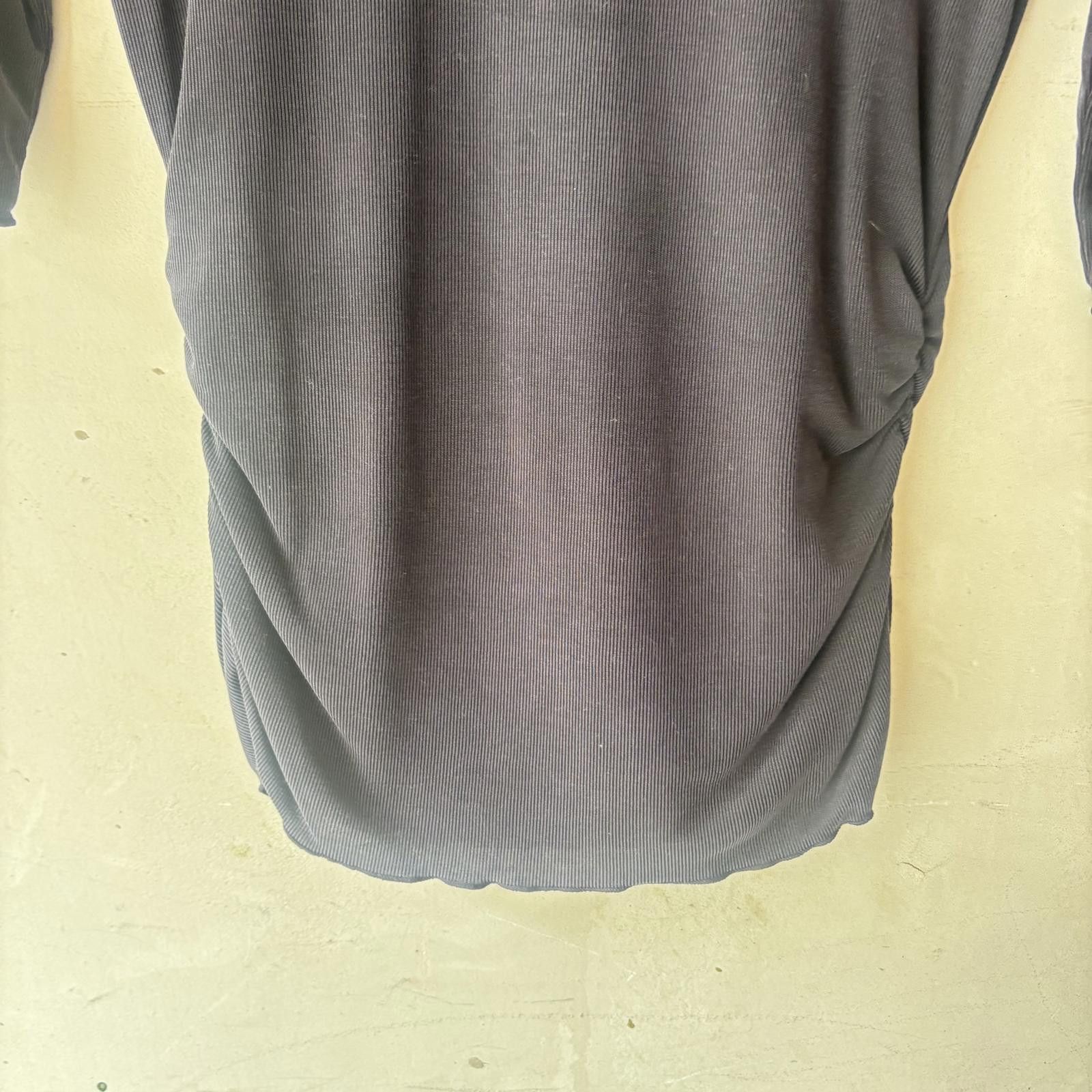 Free People Free People Black Short Sleeve Women's T-Shirt Size M / US 6-8 / IT 42-44 - 3 Thumbnail