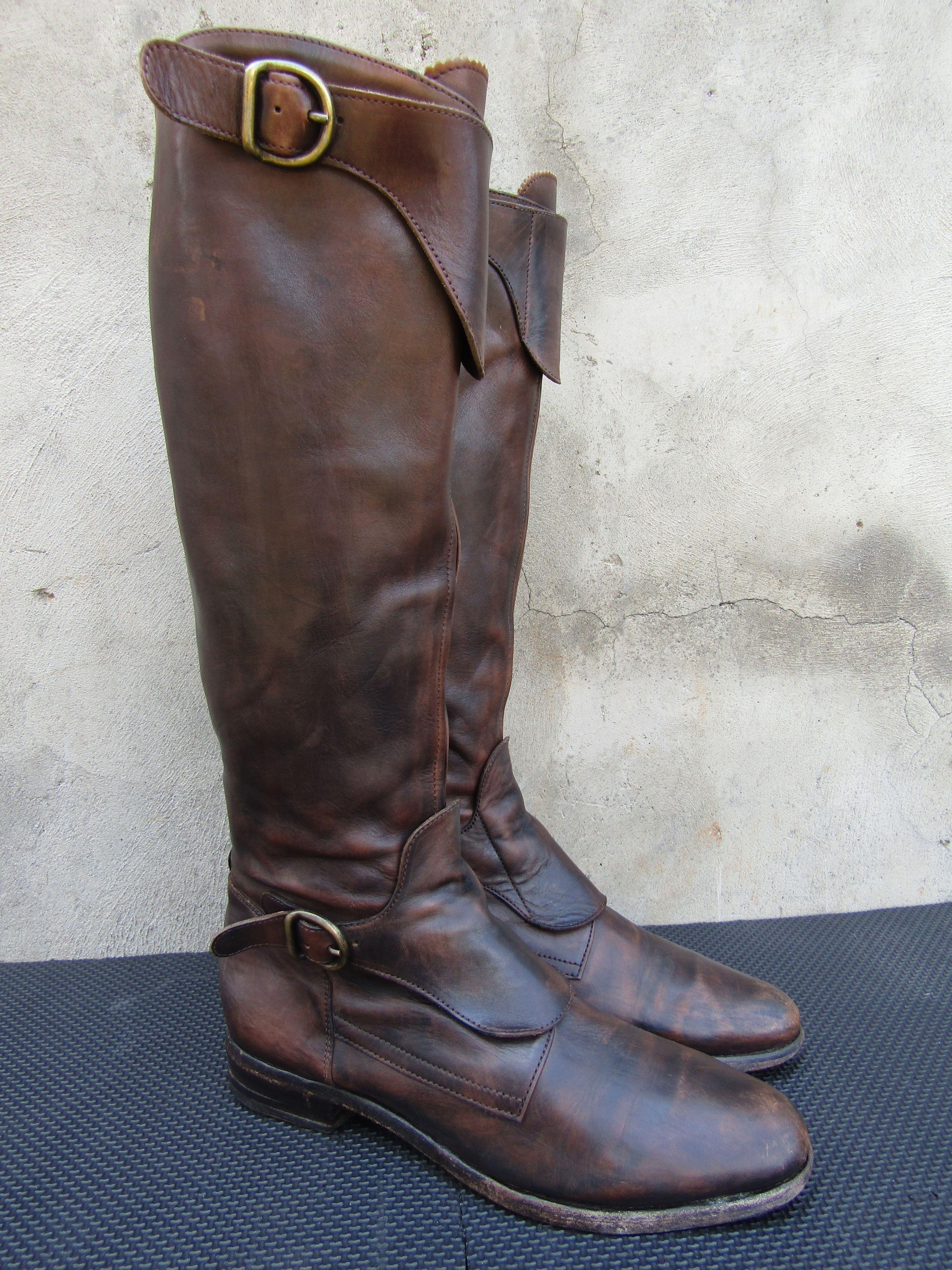 Officine Creative RARE Officine Creative Equestrian Moto Riding Tall Leather Size US 6 / IT 36 - 5 Thumbnail